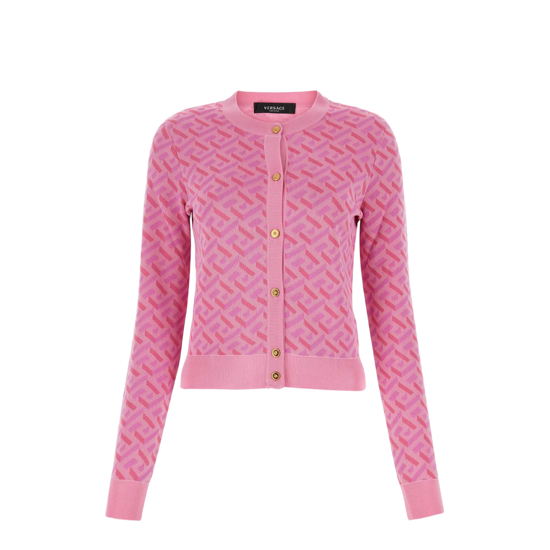 Jacquard Cardigan La Greca - Image 1