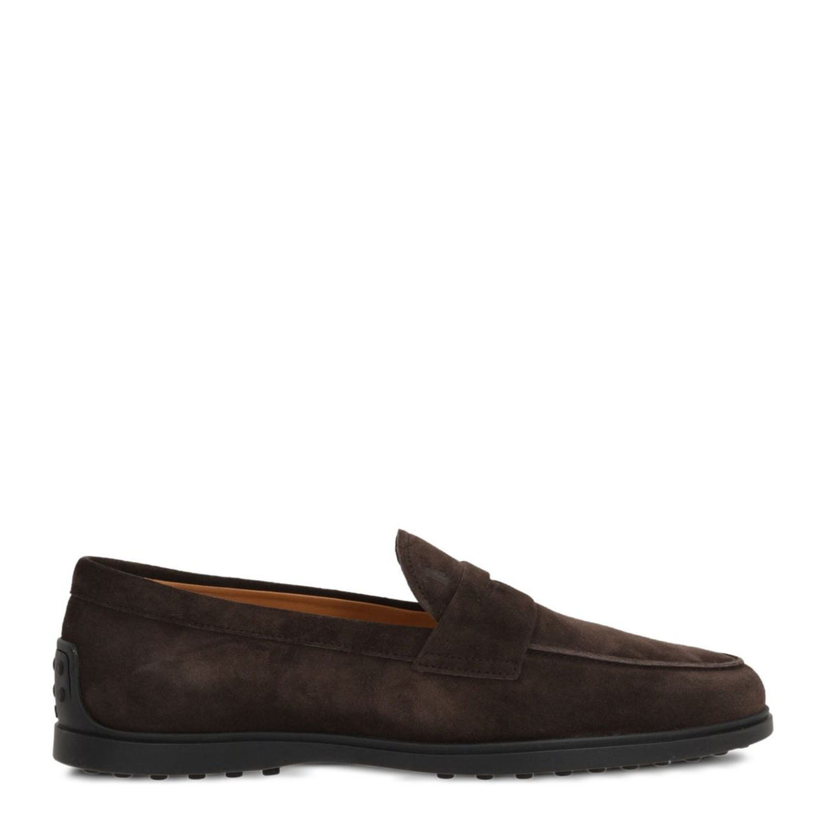 Dark Brown Slip-On Shoes - Image 1