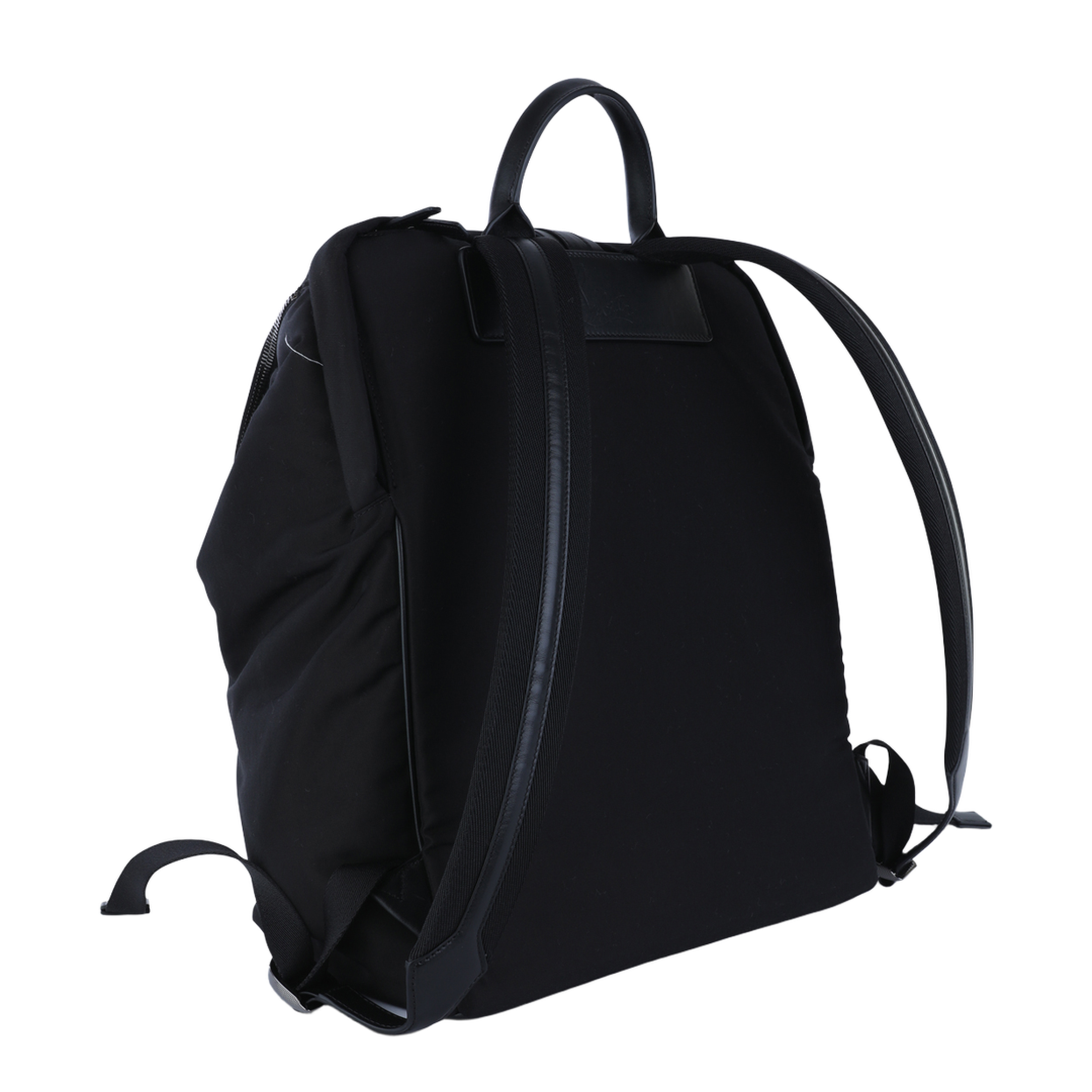 Nylon Backpack - Black - Image 5
