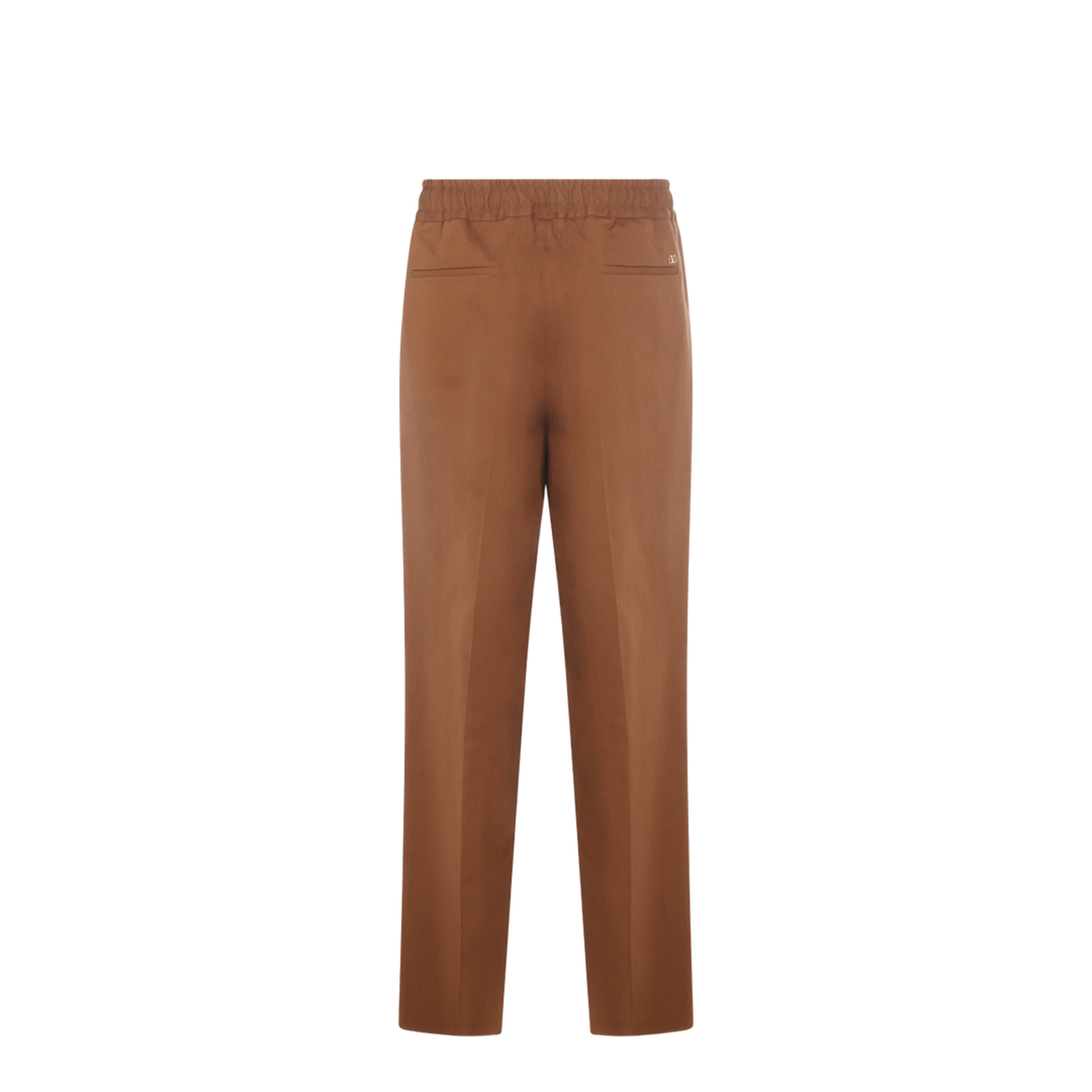 Men's Drawstring Pants Brown - Image 4