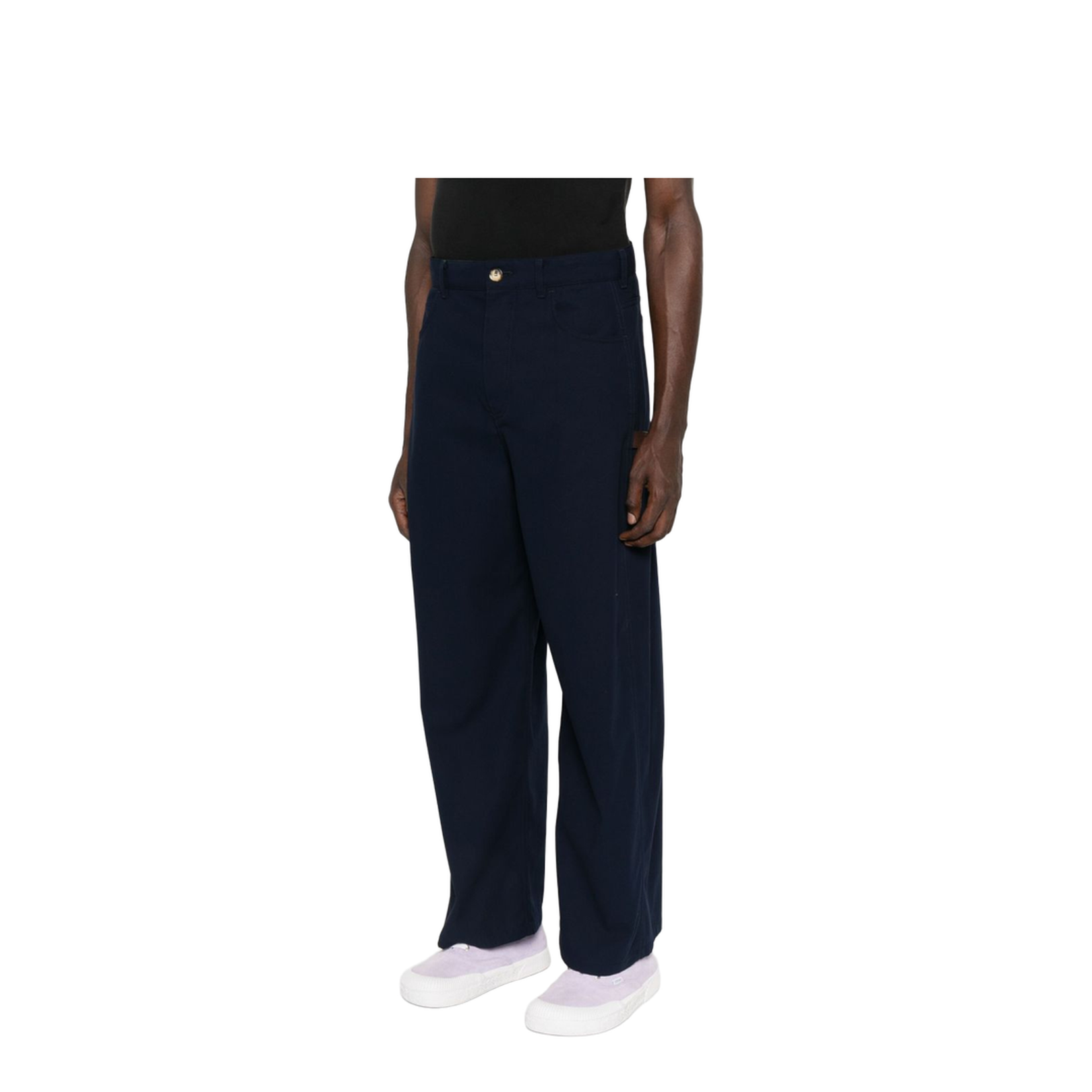 Carpenter Cotton Trousers - Image 3
