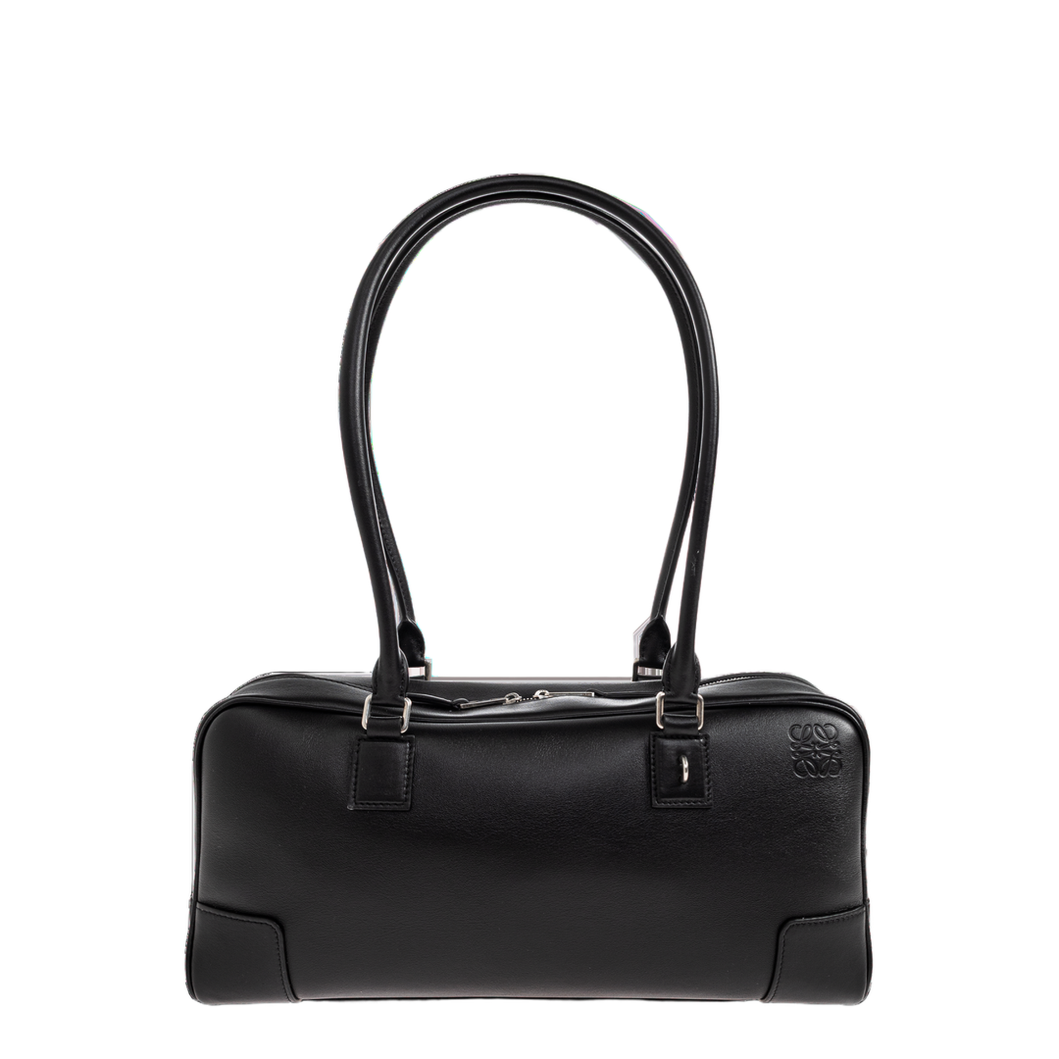 Amazona 31 Calfskin Cropped Bag - Black - Image 1