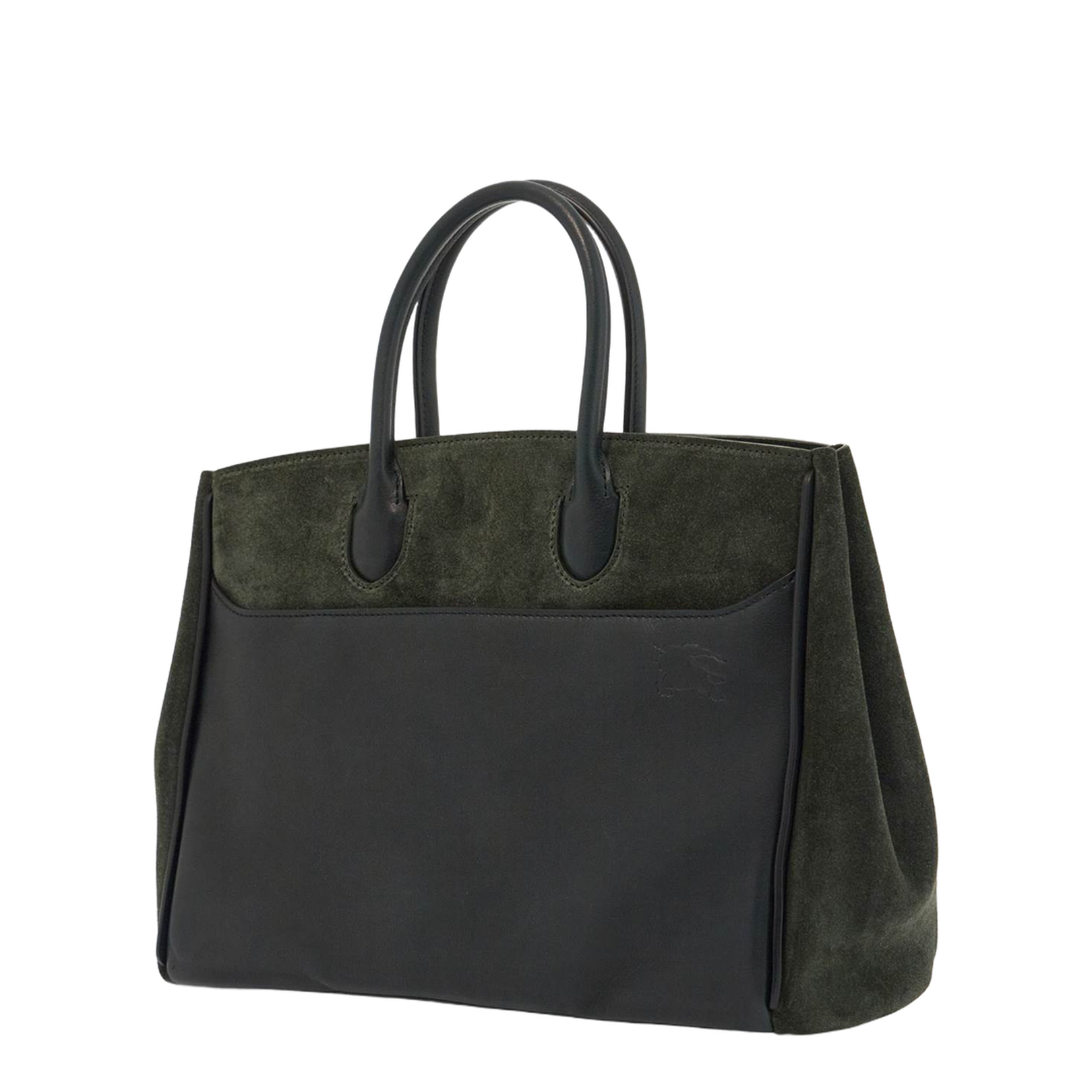 Rocking Horse Green Suede Bag - Image 2