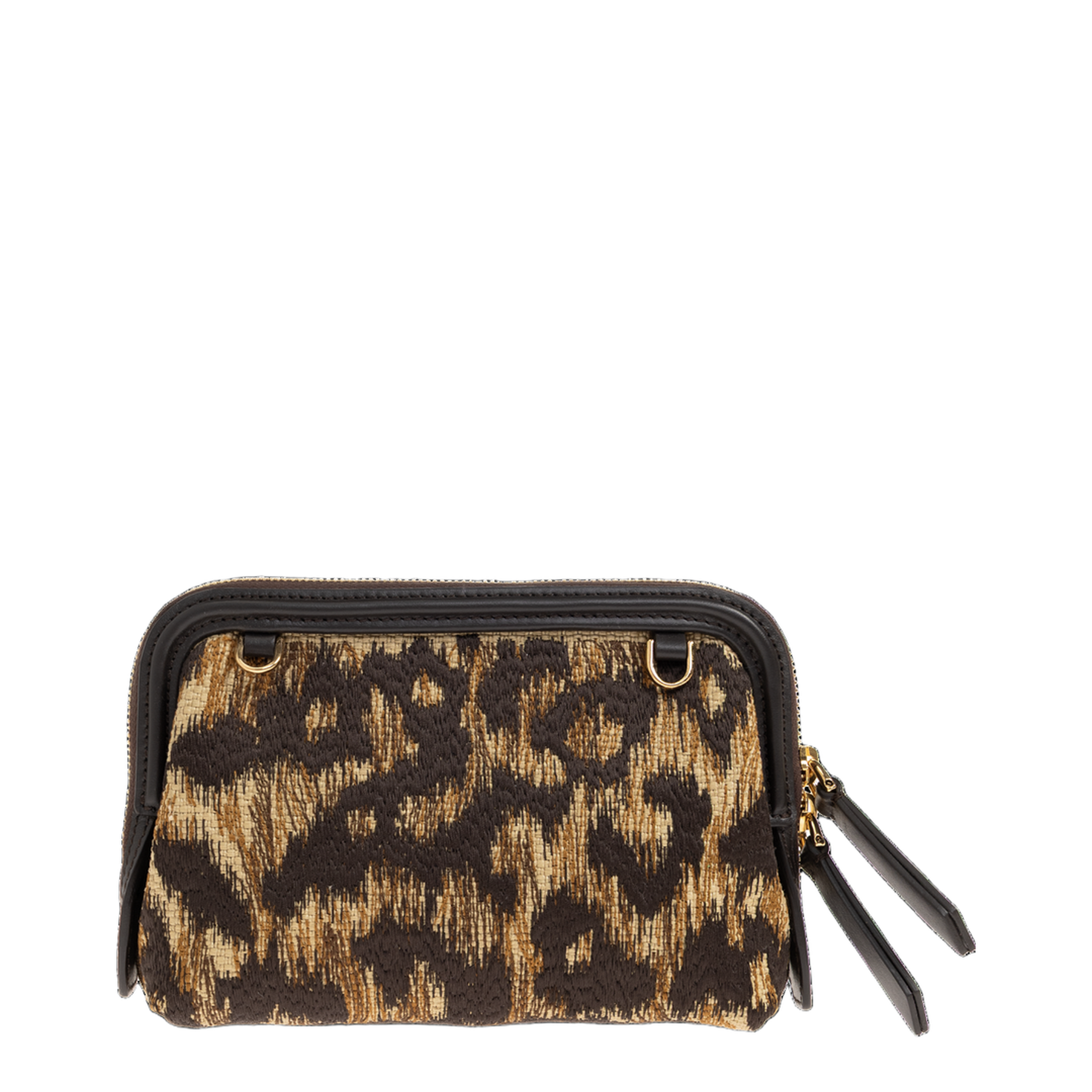 Raffia Doc Pouch with Animal Embroidery - Image 3