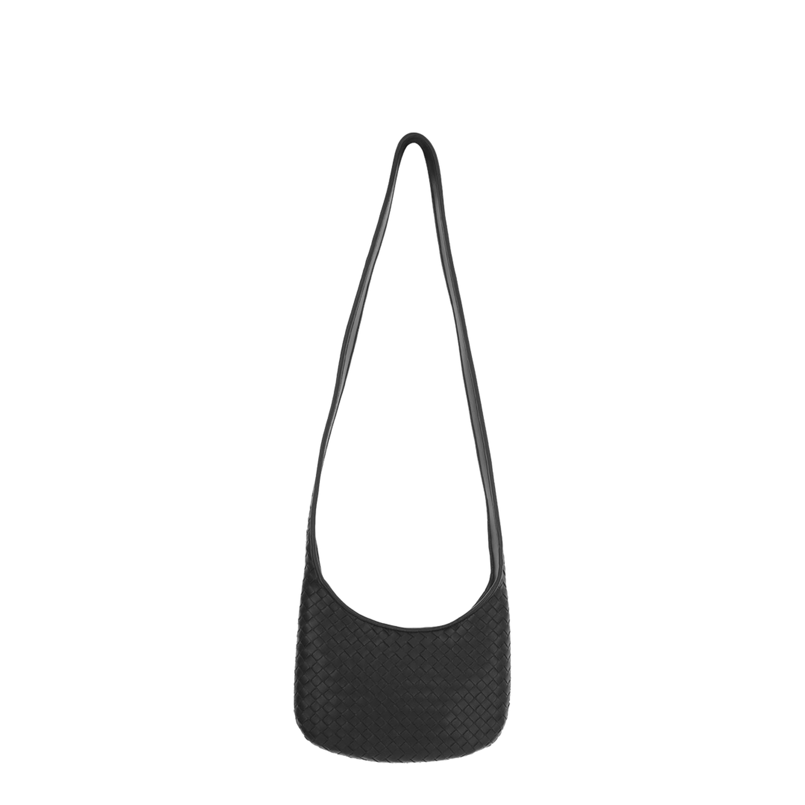 Veneto Small Crossbody Bag Leather Black - Image 1
