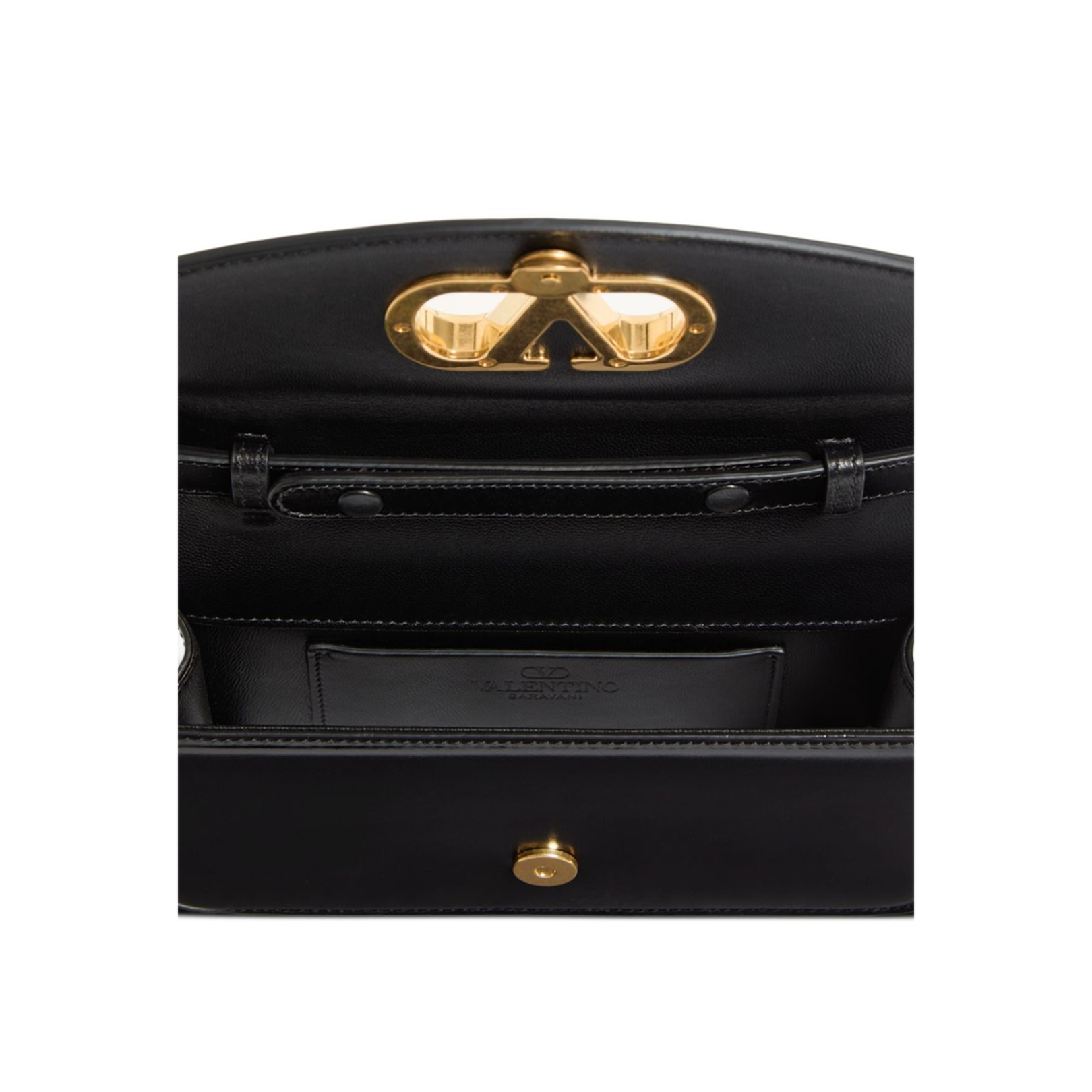 Vain In Shiny Calfskin Shoulder Bag - Image 2