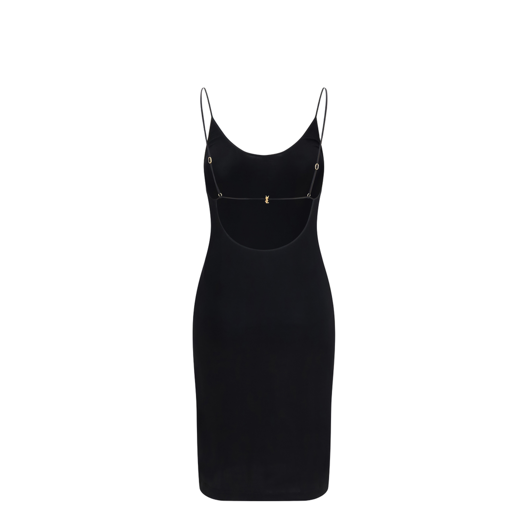 Cassandre Open-Back Ribbed-Knit Dress - Image 2