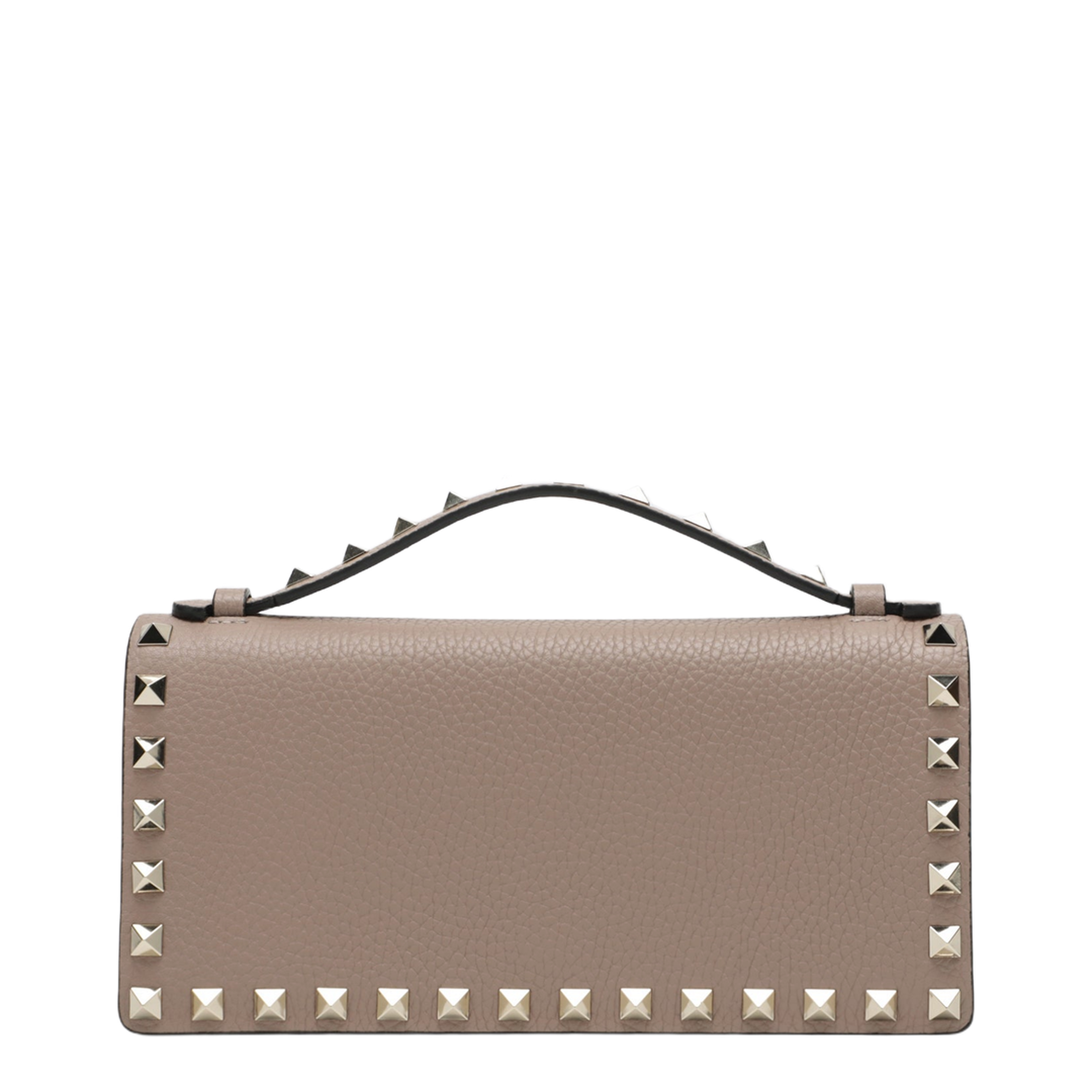 Rockstud Pink Powder Chain Wallet - Image 1