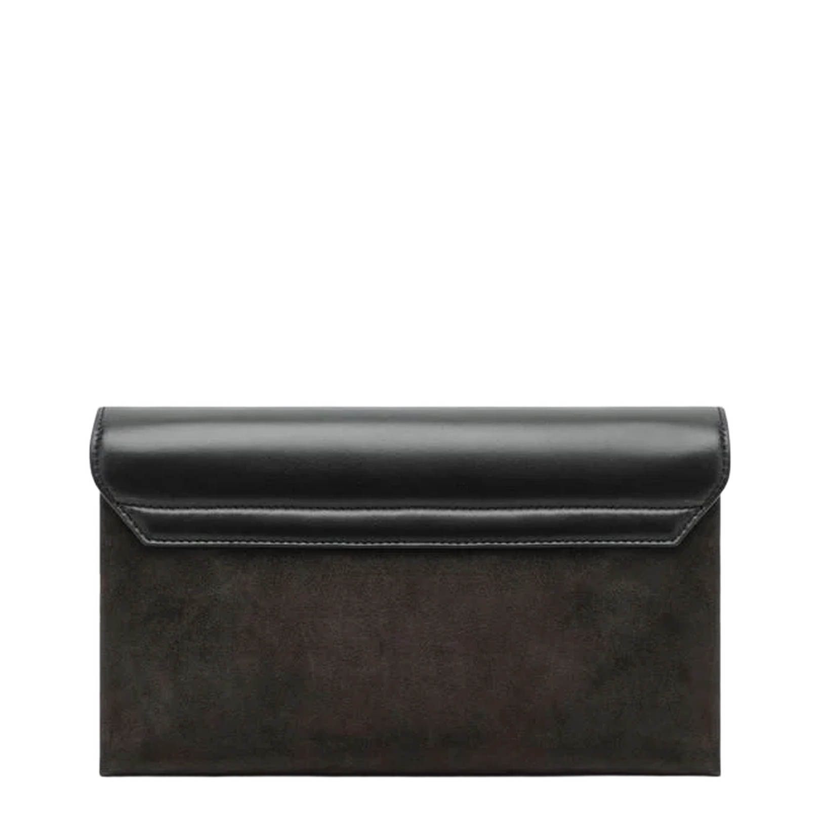 Sartorial Suede And Calf Crossbody Bag - Image 2