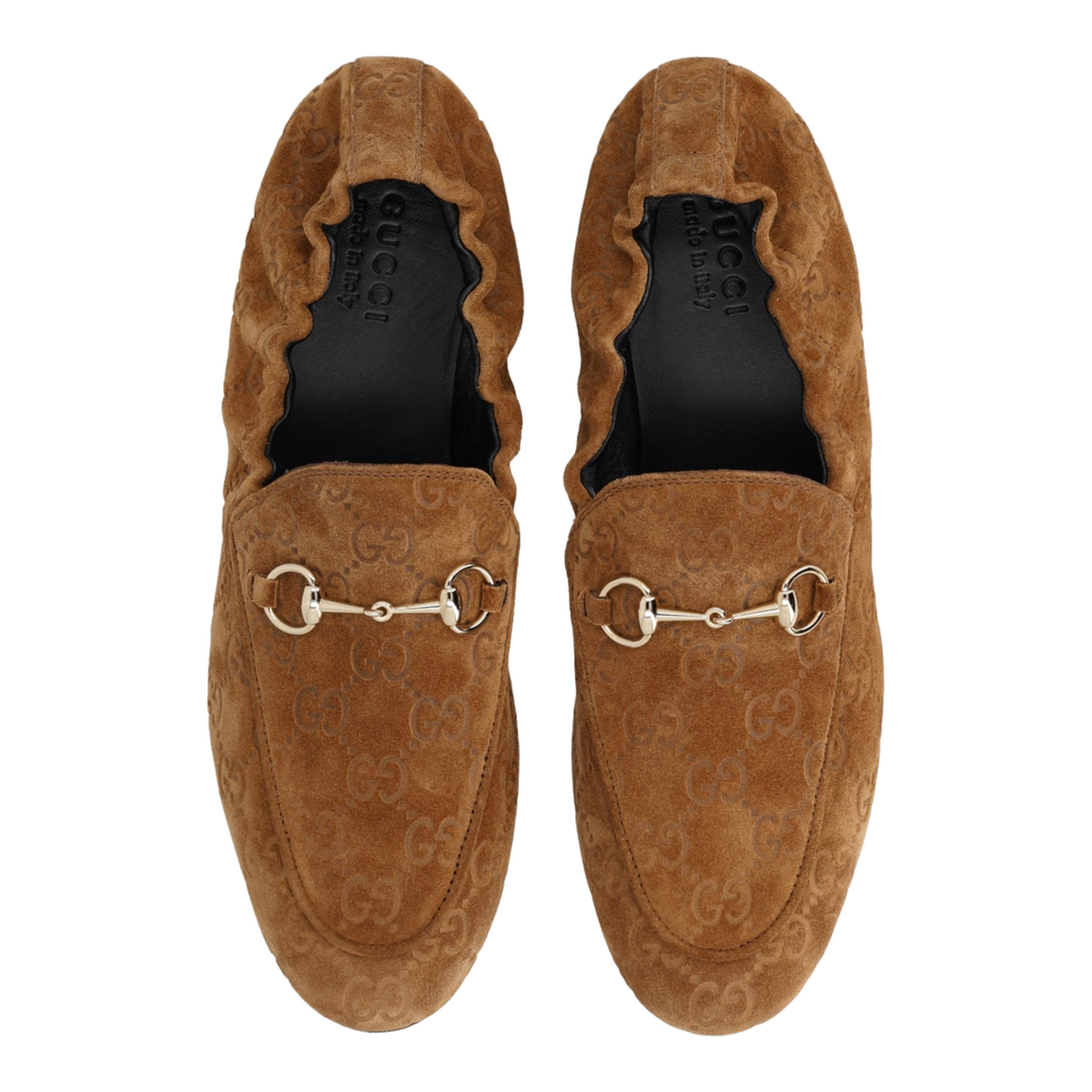 Jordaan Loafer in Brown GG Suede - Image 5