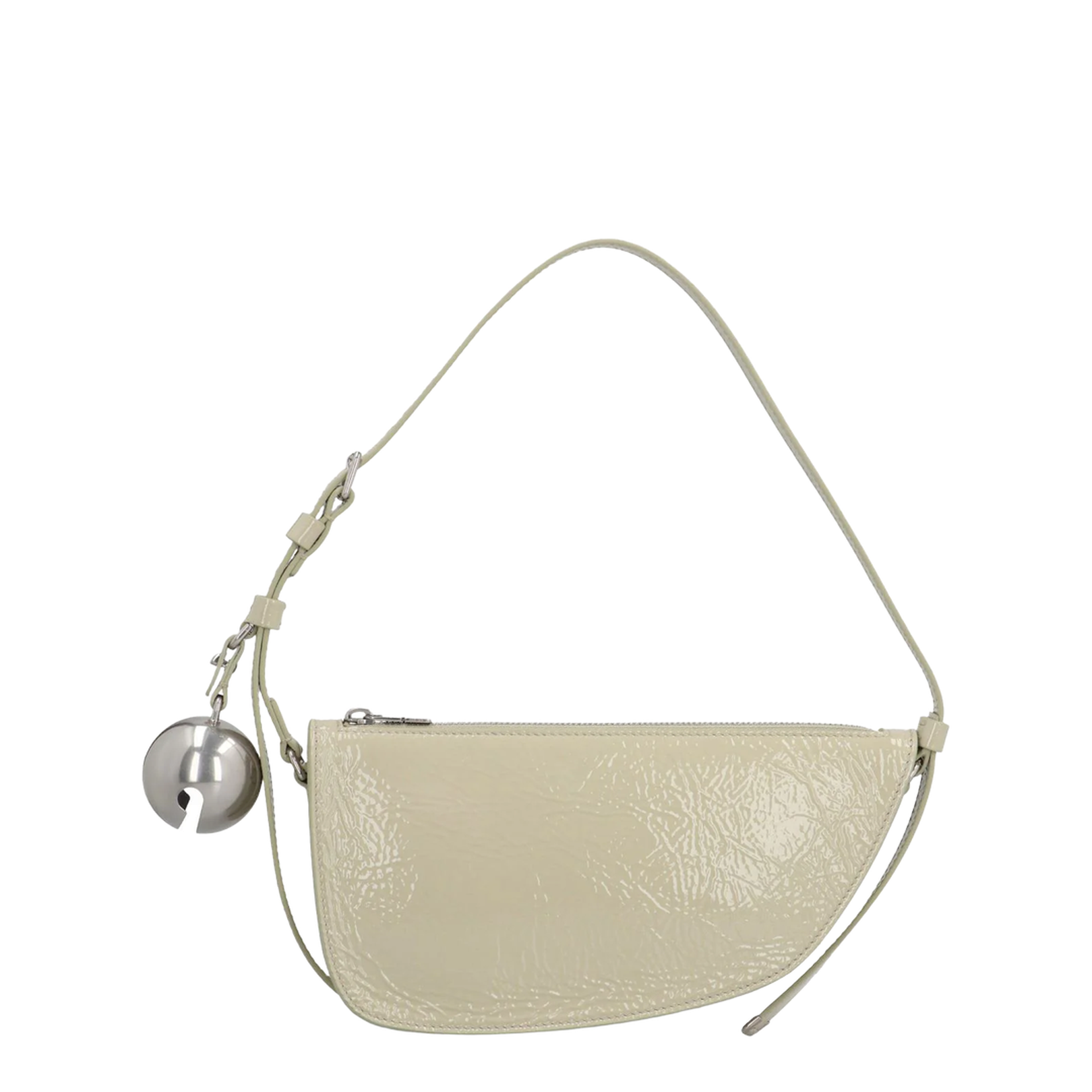 Small Shield Leather Shoulder Bag - Image 2