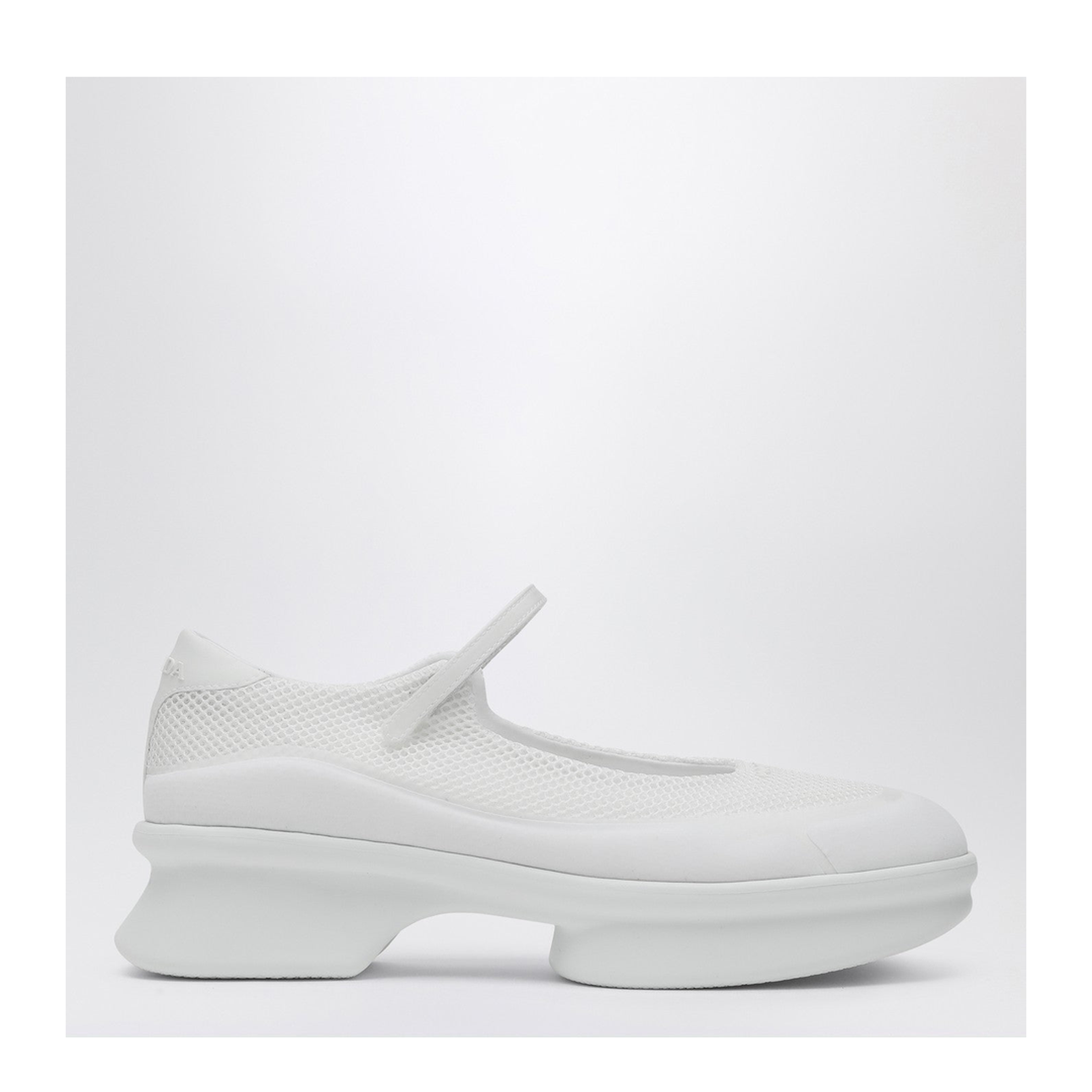 White Mesh Ballerina - Image 1