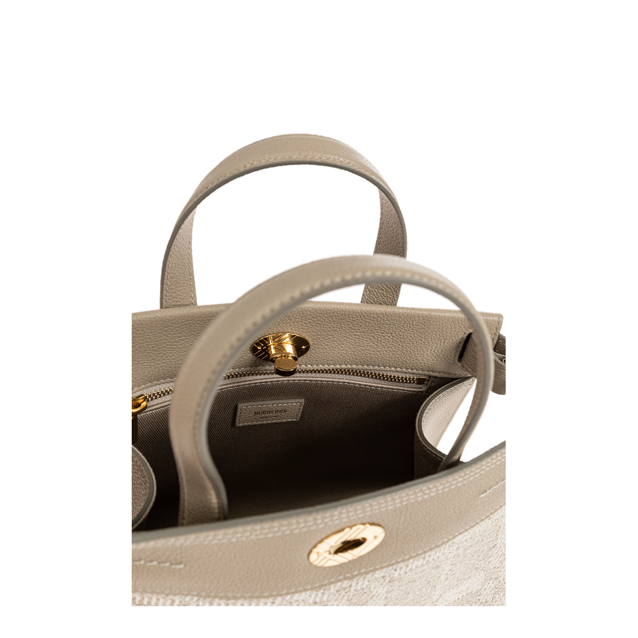 Cotswolds Mini Linen Tote - Natural Beige - Image 5