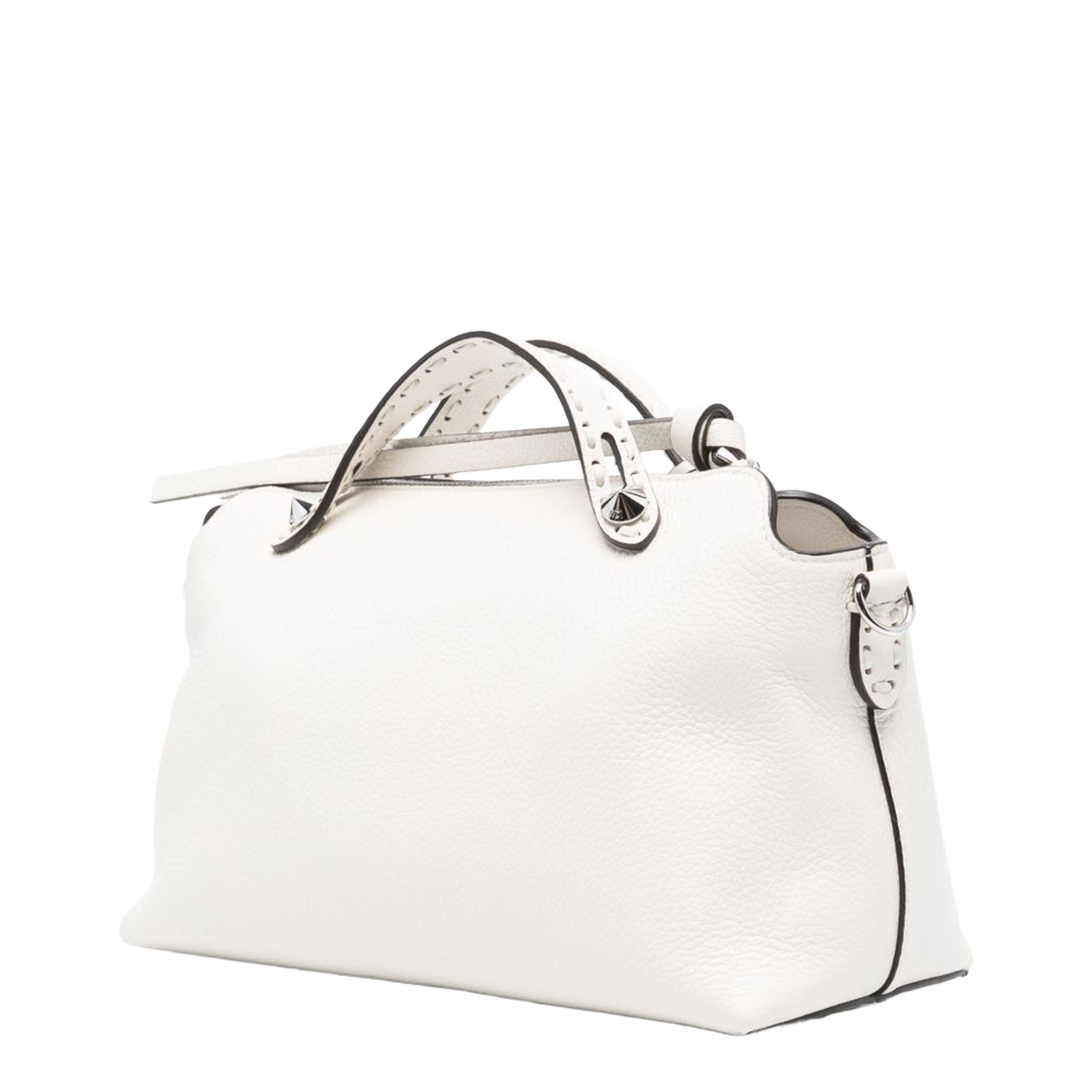 By The Way Medium Leather Shoulder Bags - White - Image 2