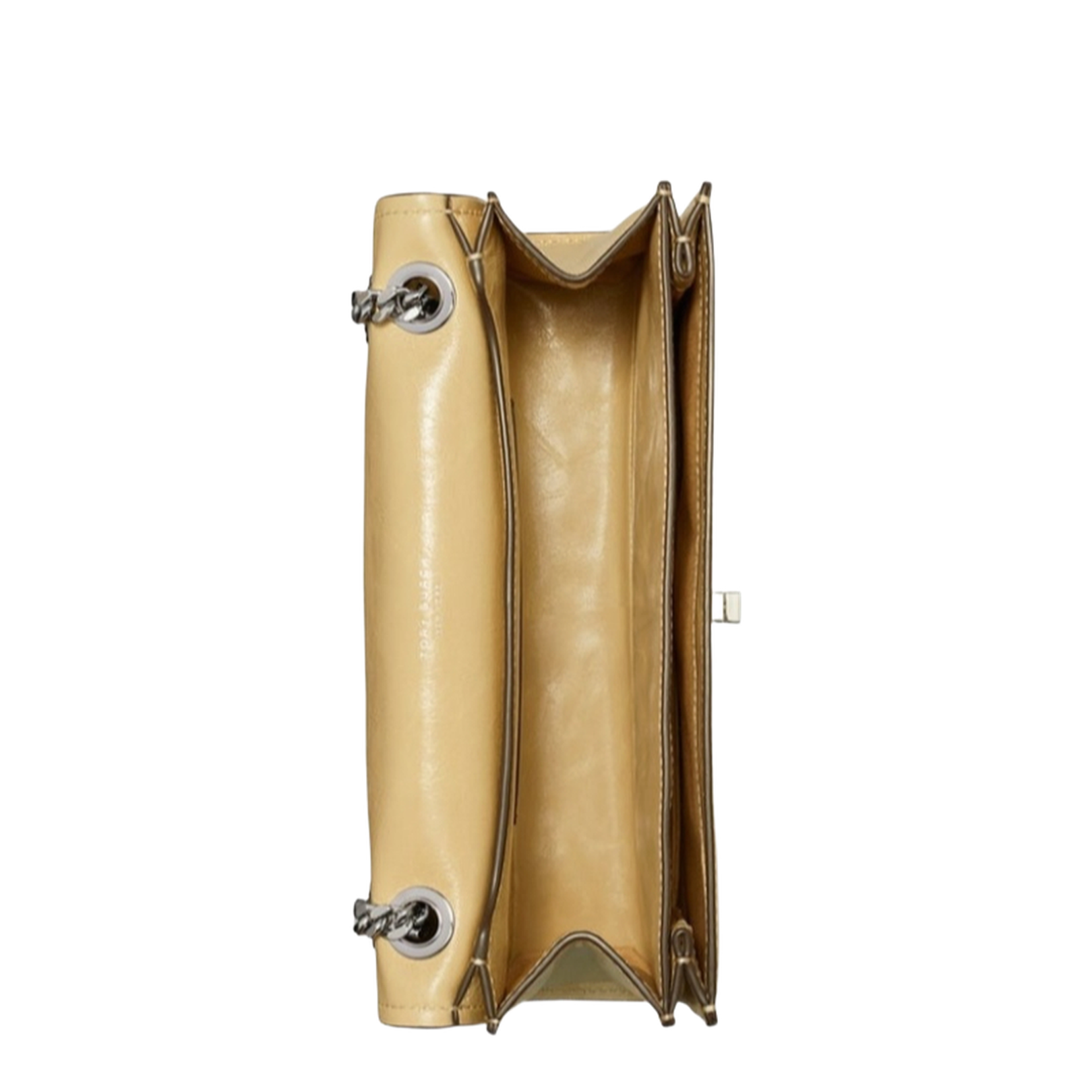 Kira Medium Leather Shoulder Bag - Praline - Image 3