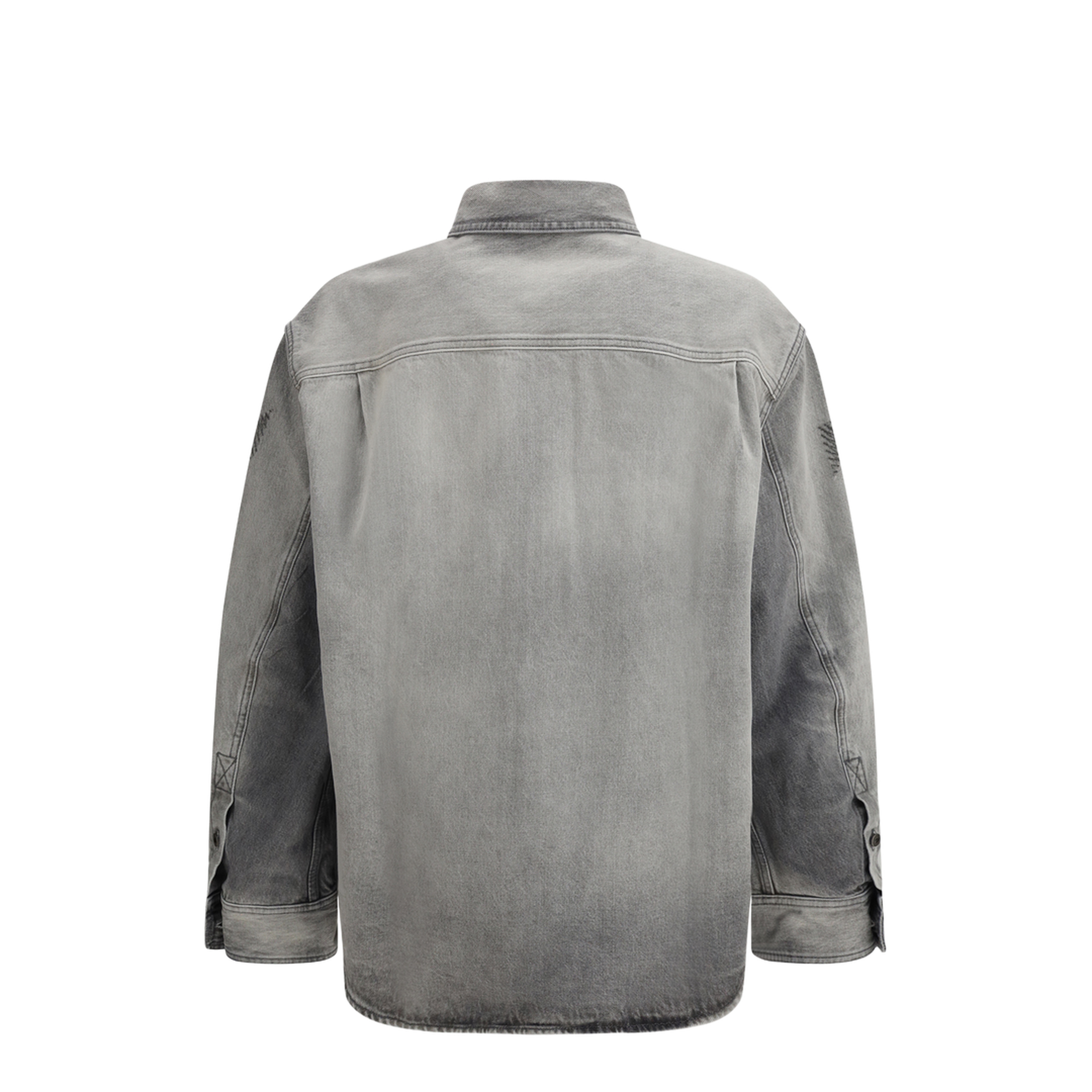 Denim Shirt With Pockets - Image 2