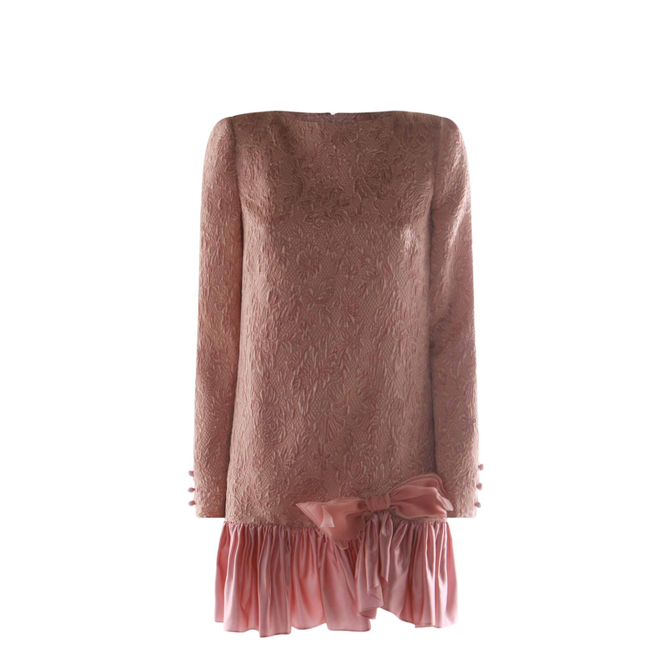 Pink Wool Dress - Image 2
