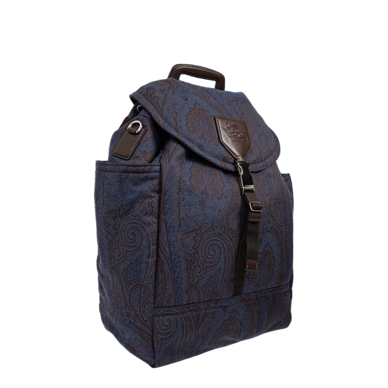 Pegaso Paisley Jacquard Backpack - Blue - Image 4