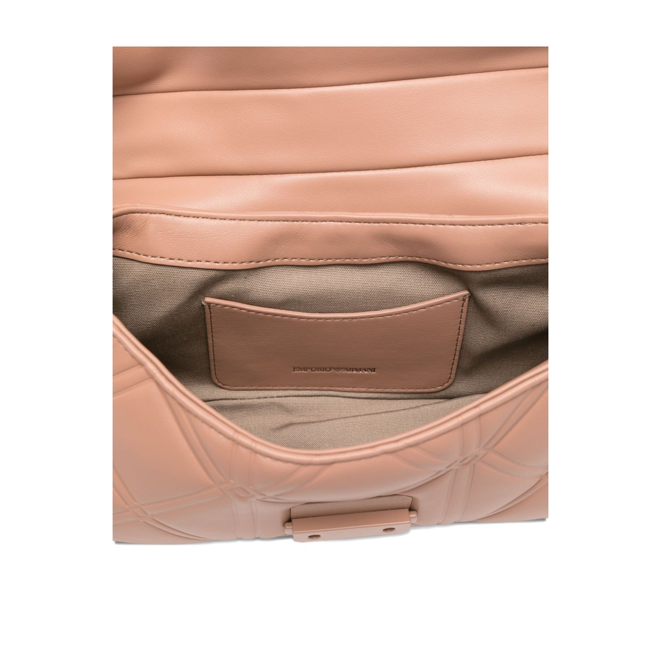 Medium Polyester Shoulder Bag - Beige - Image 4
