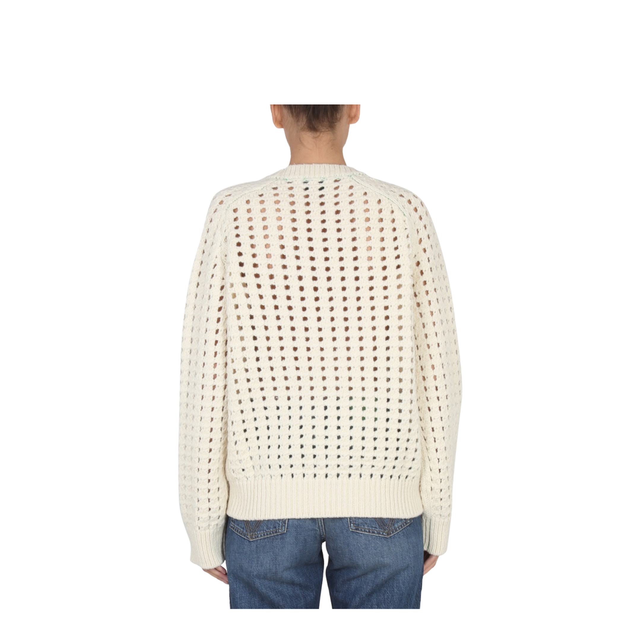 Lace Knit Sweater - Image 3