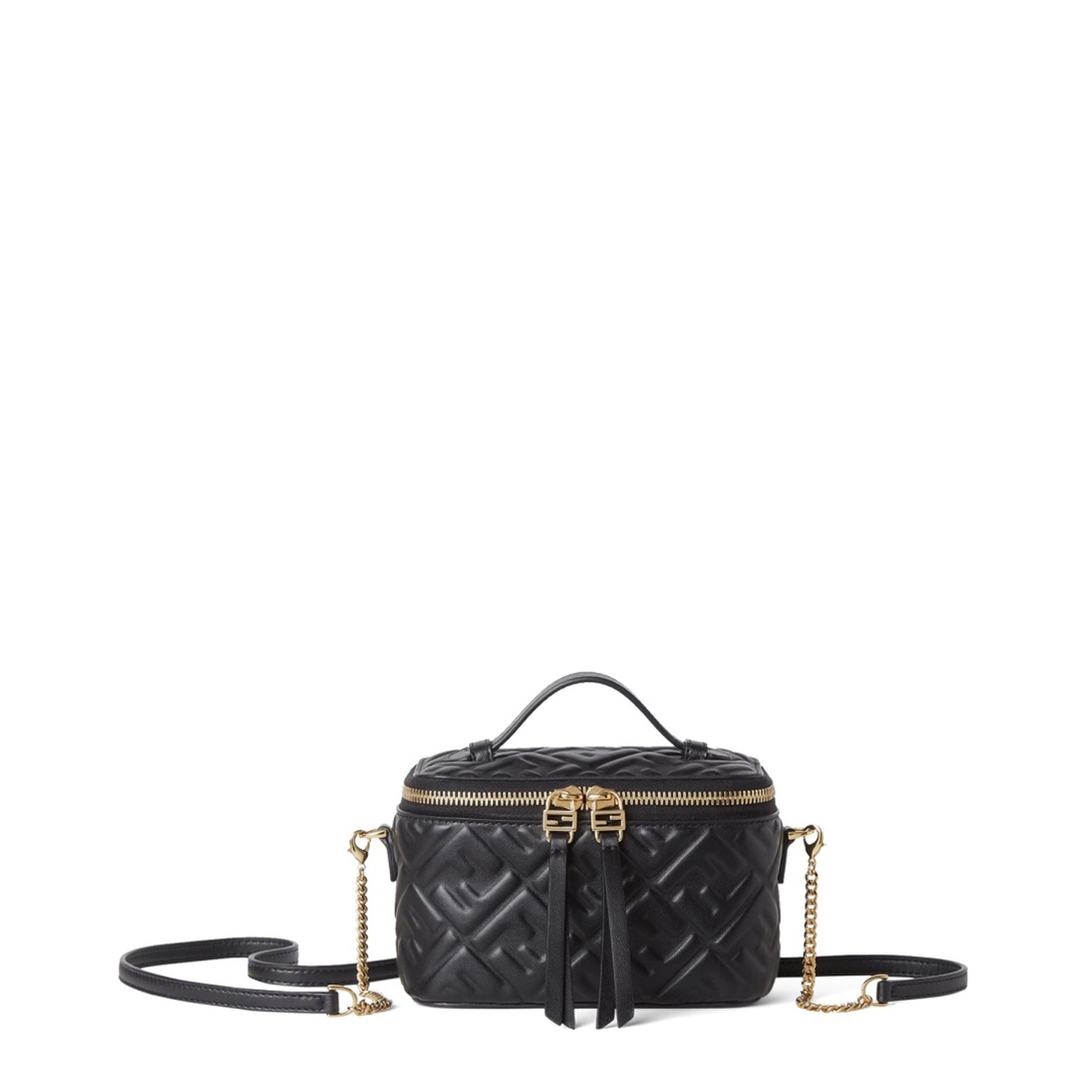Lambskin Vanity Case - Black - Image 1