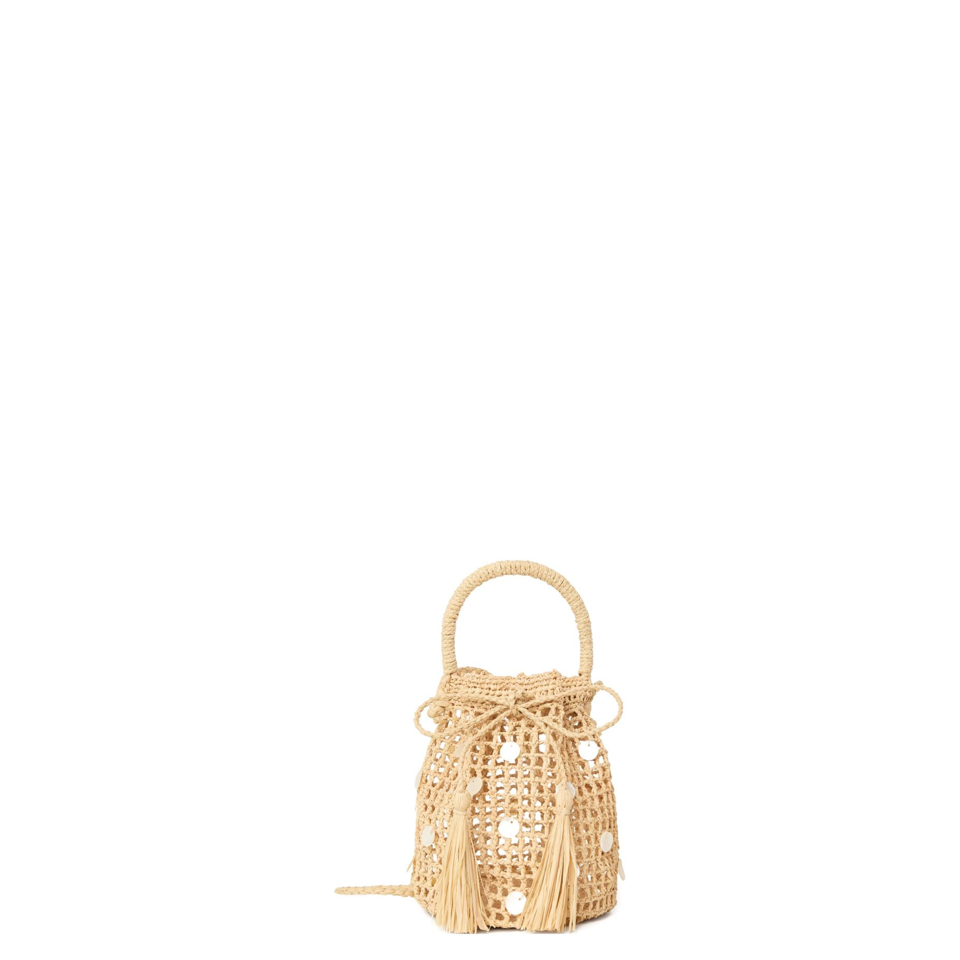 Rafia Bucket Bag - Image 1