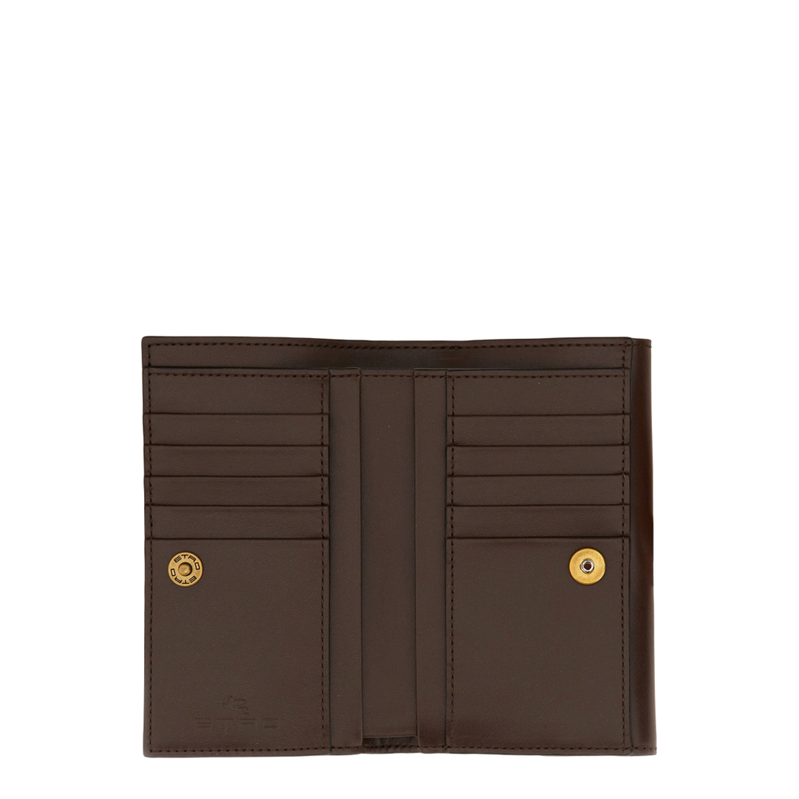 Paisley Wallet with Leather Flap and Coin - Image 4