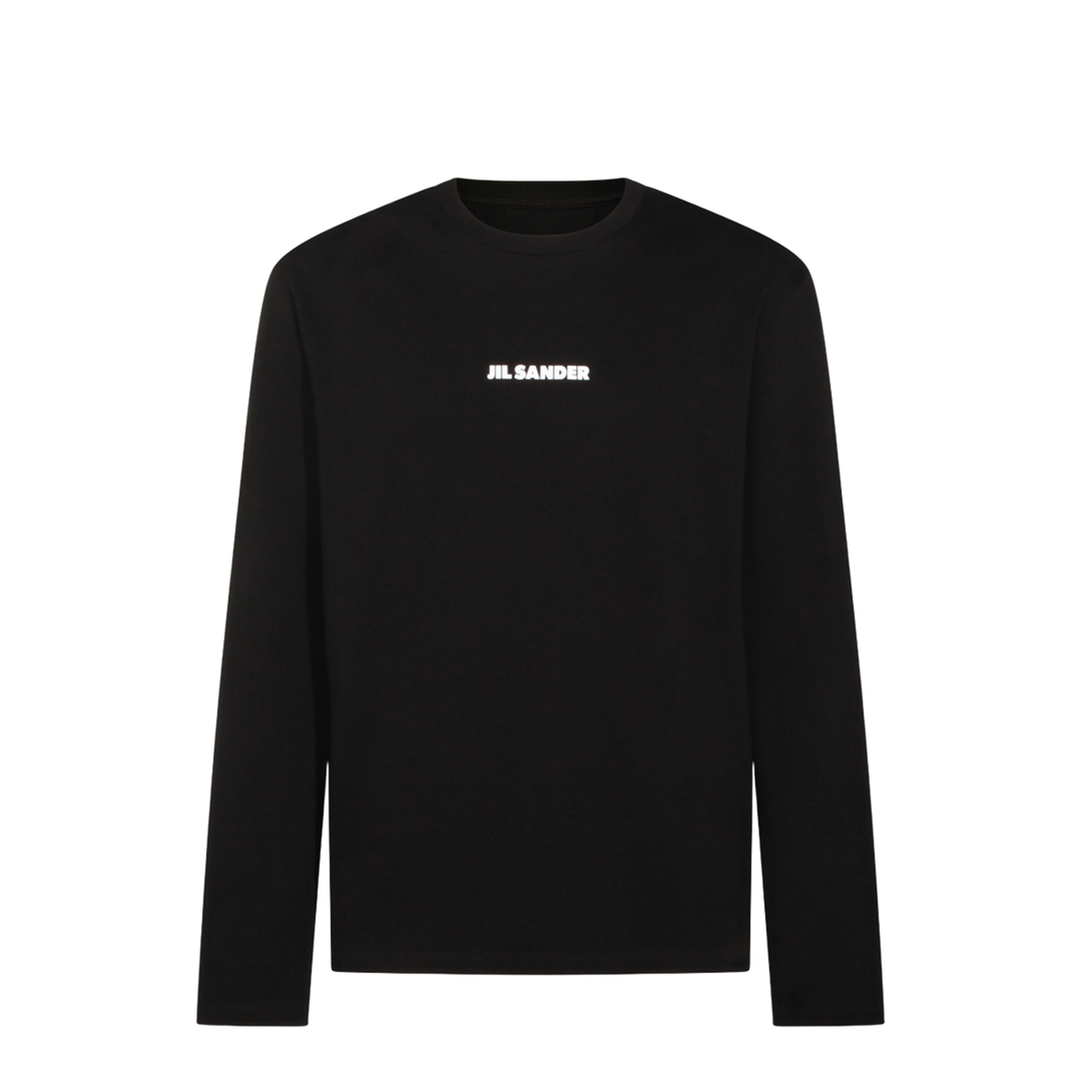 Black Cotton T-Shirt - Image 2