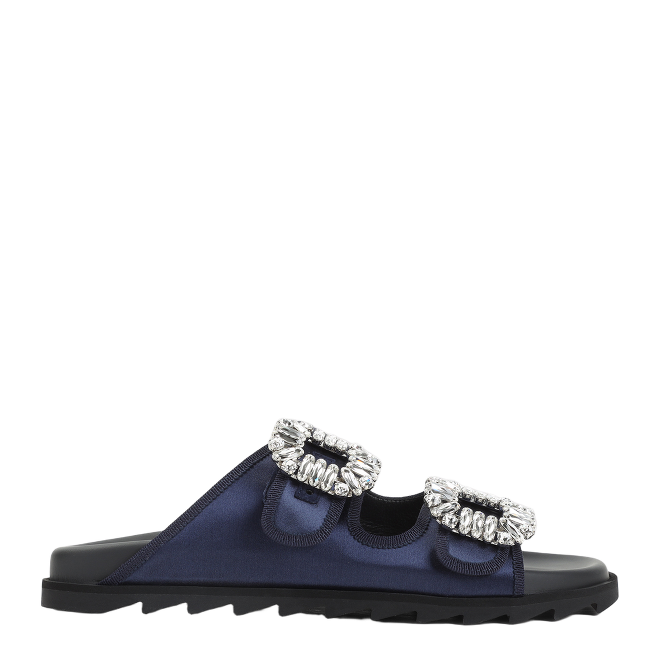 Slidy Strass Bord Gros Mules - Image 1
