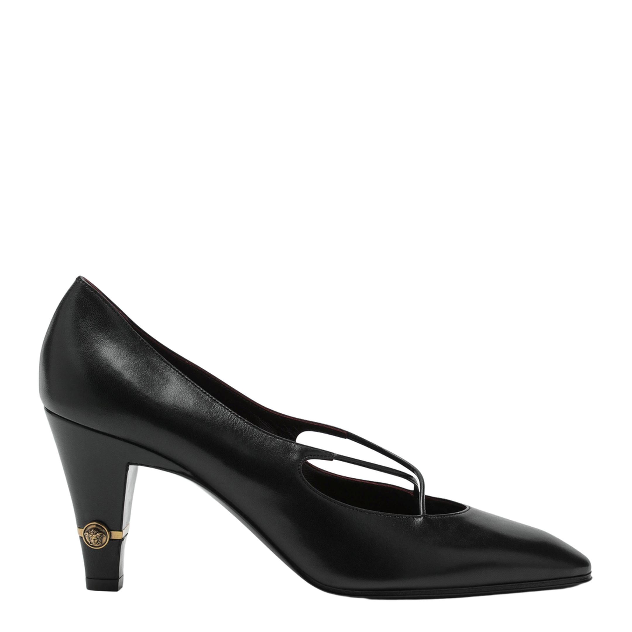 Giulietta Pumps in Black Leather - Image 1