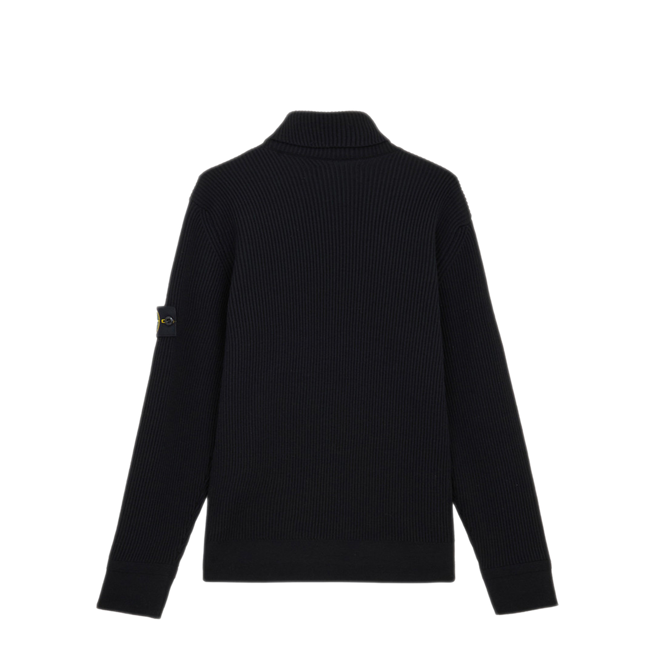 Ribbed Wool Turtleneck Pullover - Image 2