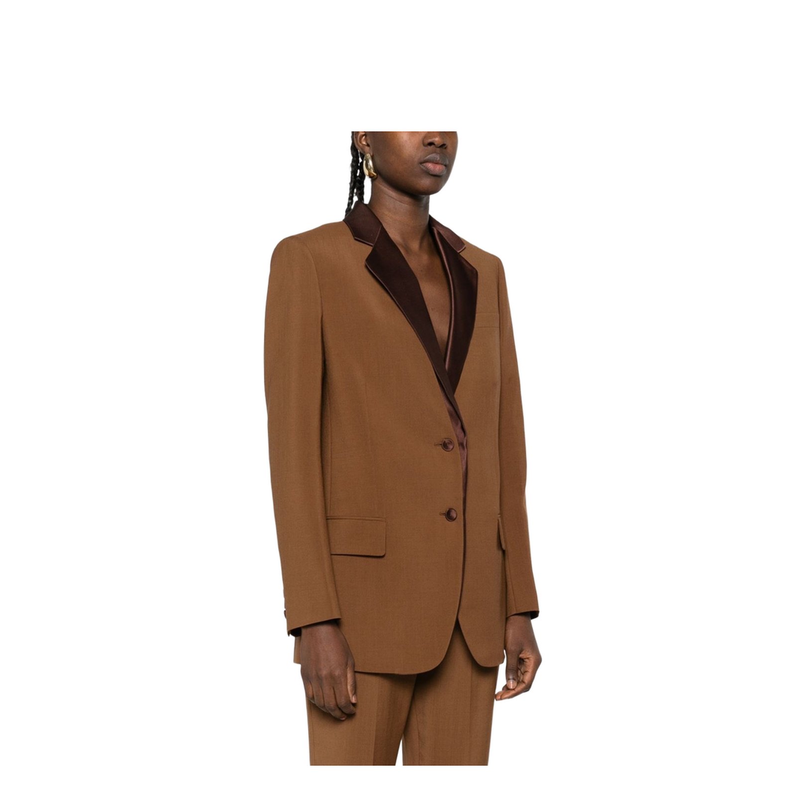 Blazer Wool Brown - Image 3