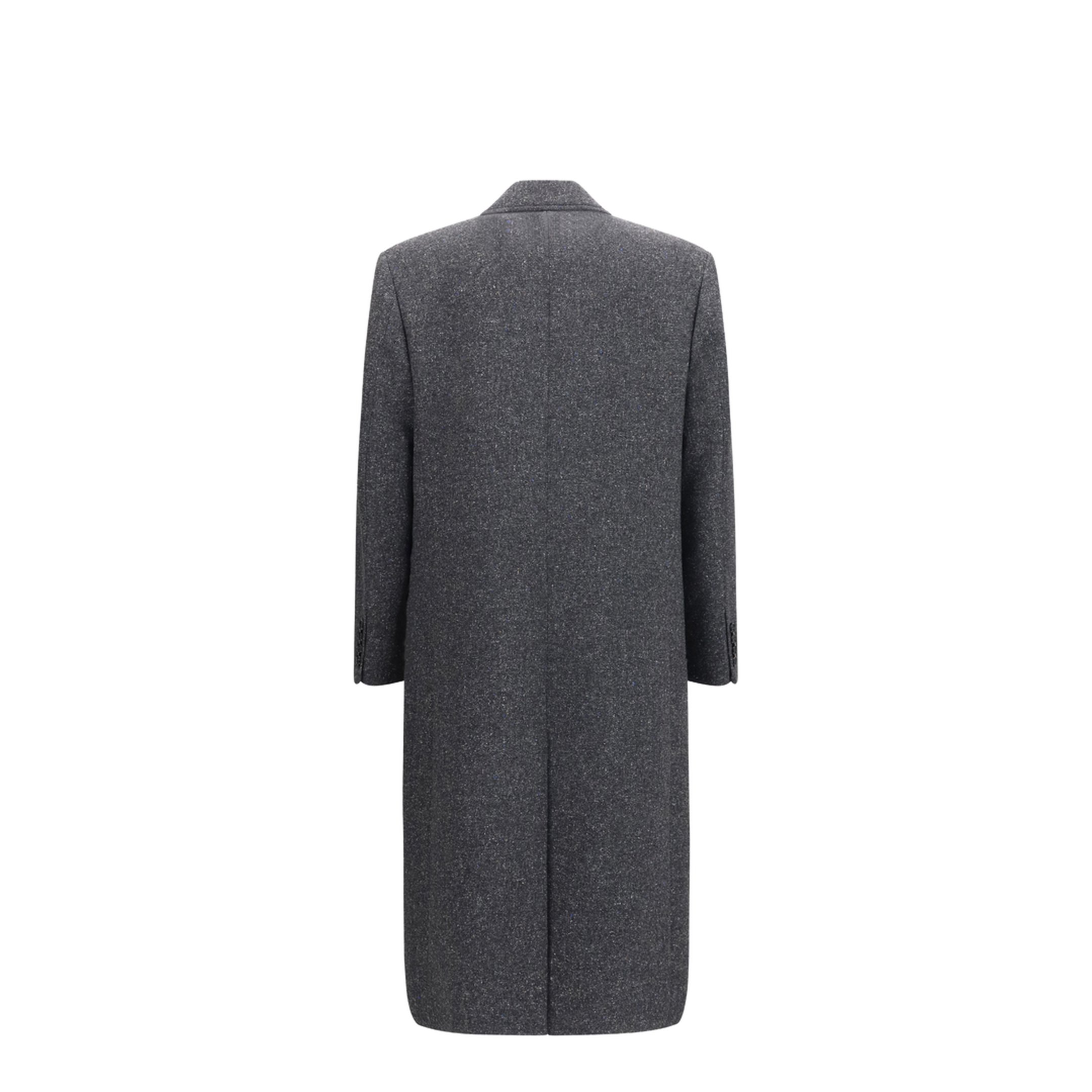 Long Single-Breasted Coat - Image 2