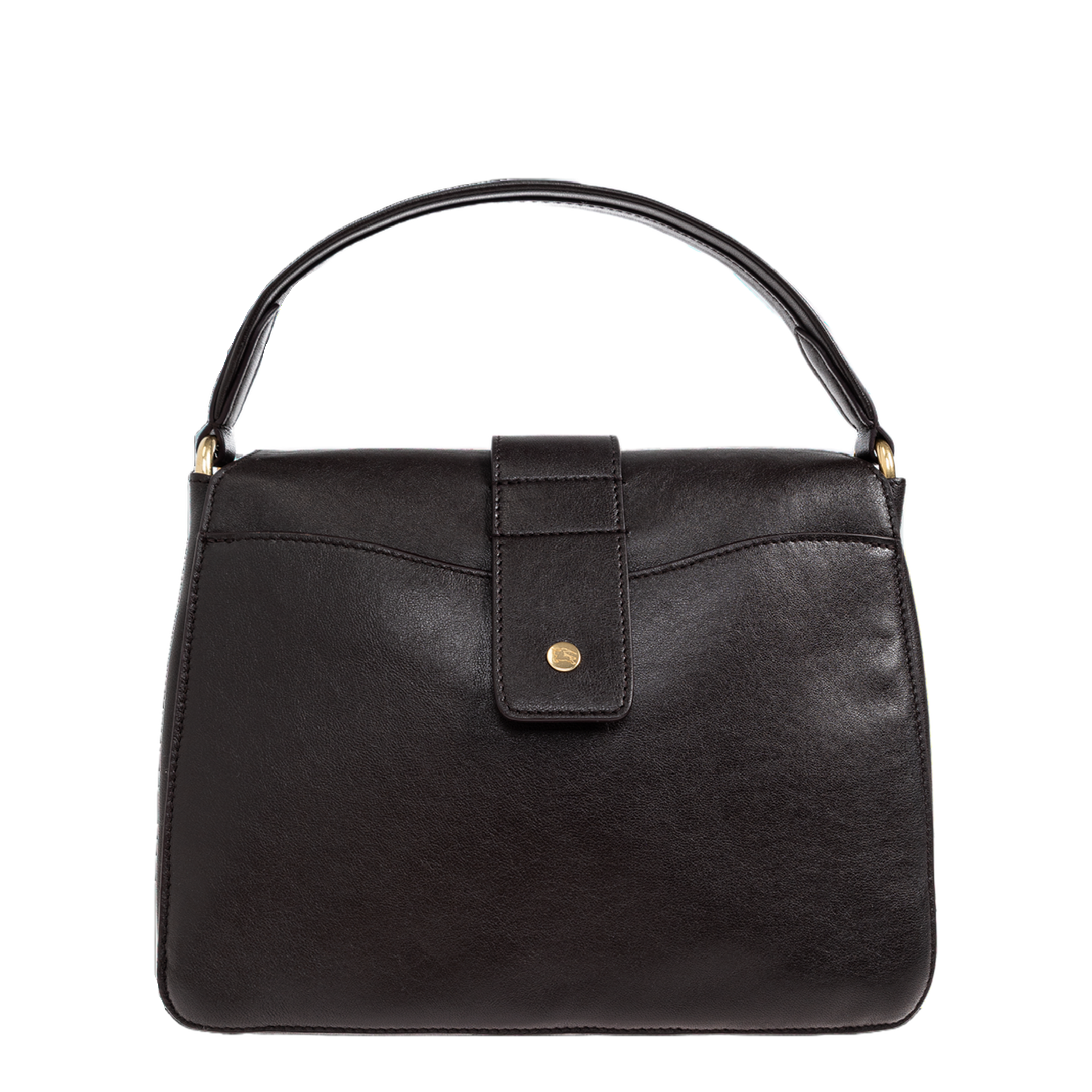Rider Small Lamb Leather Crossbody - Peat Brown - Image 3