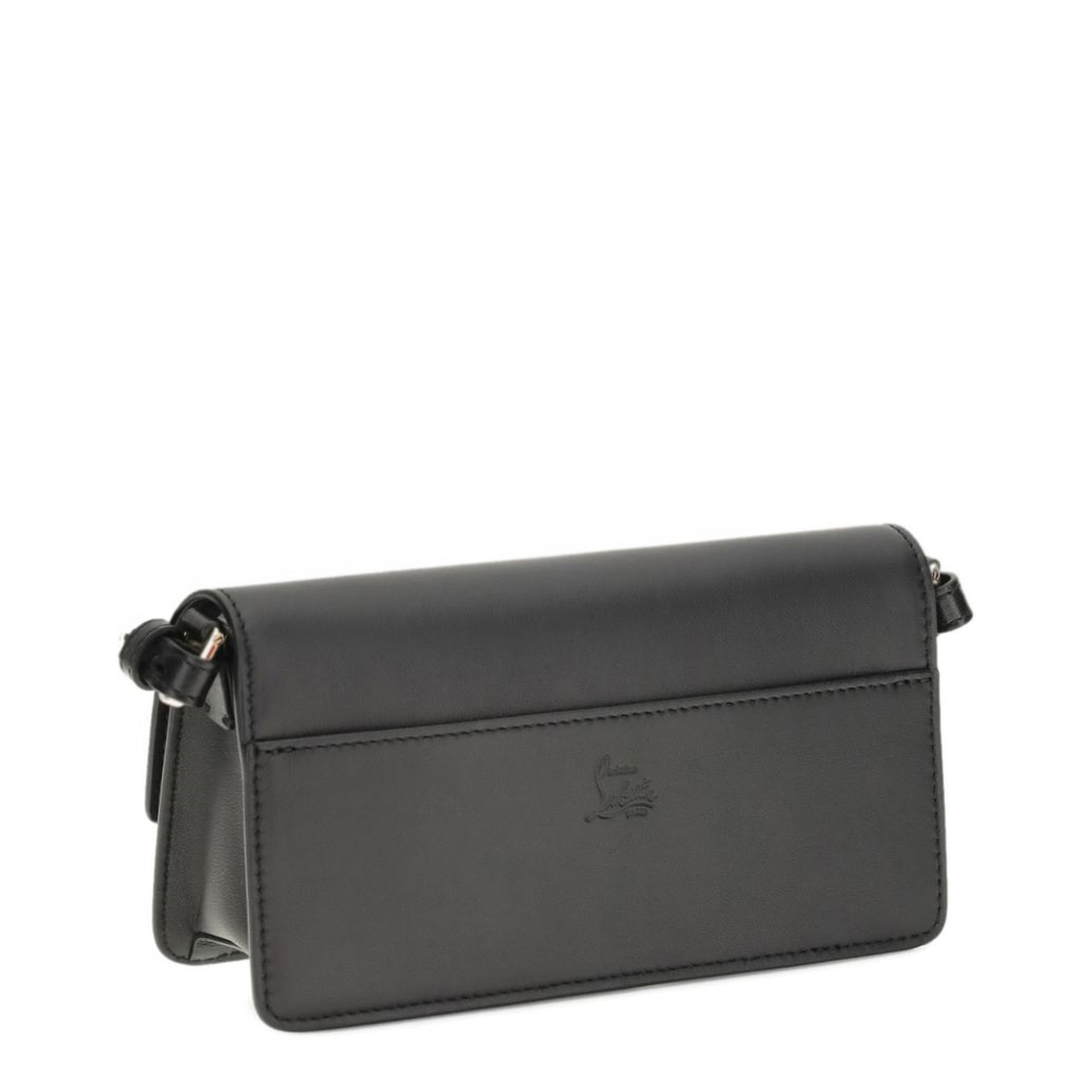 Bettina Mini Lamb Nappa Crossbody Bag - Noir - Image 2