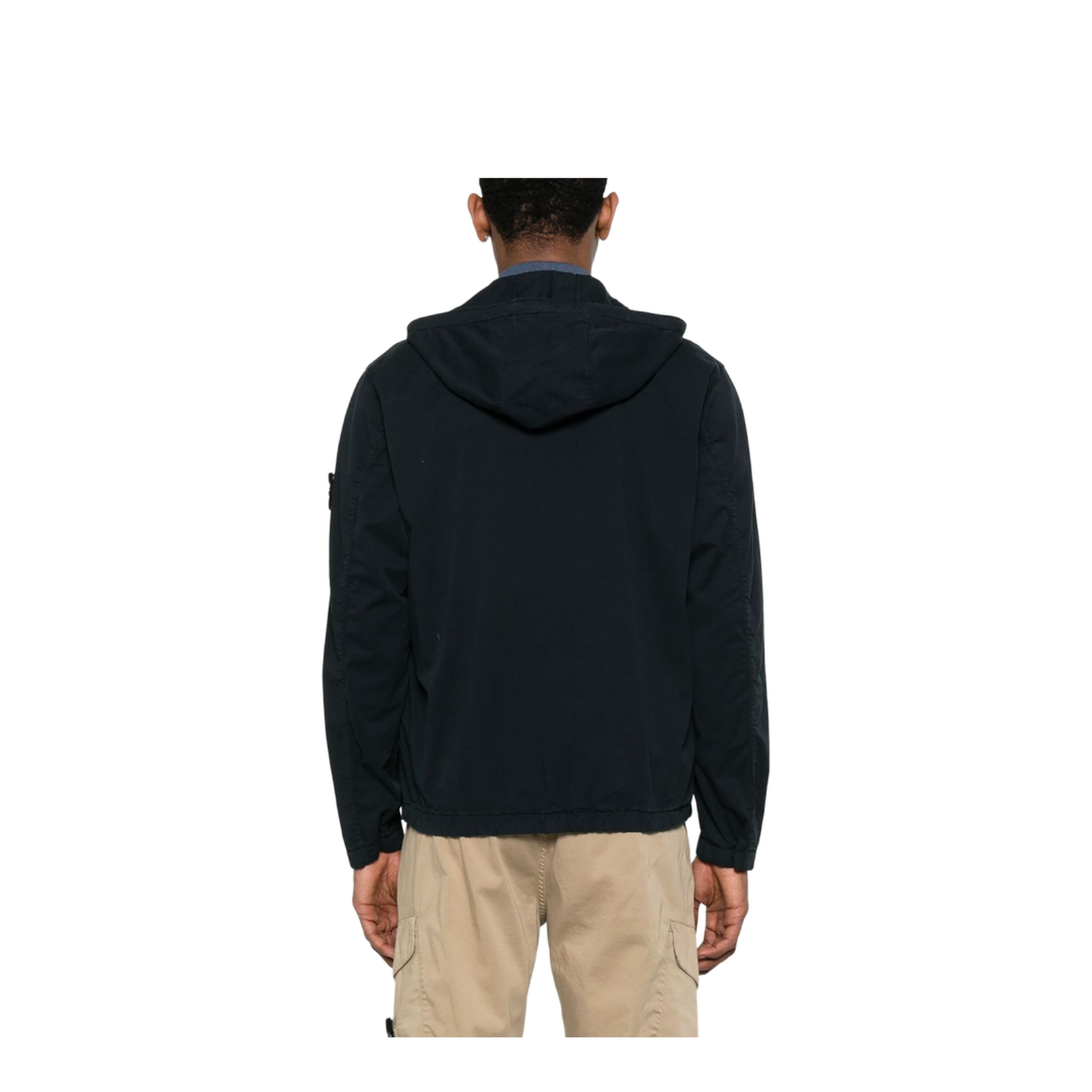 Hooded Jacket made from Stretch Supima Cotton Twill - Image 4