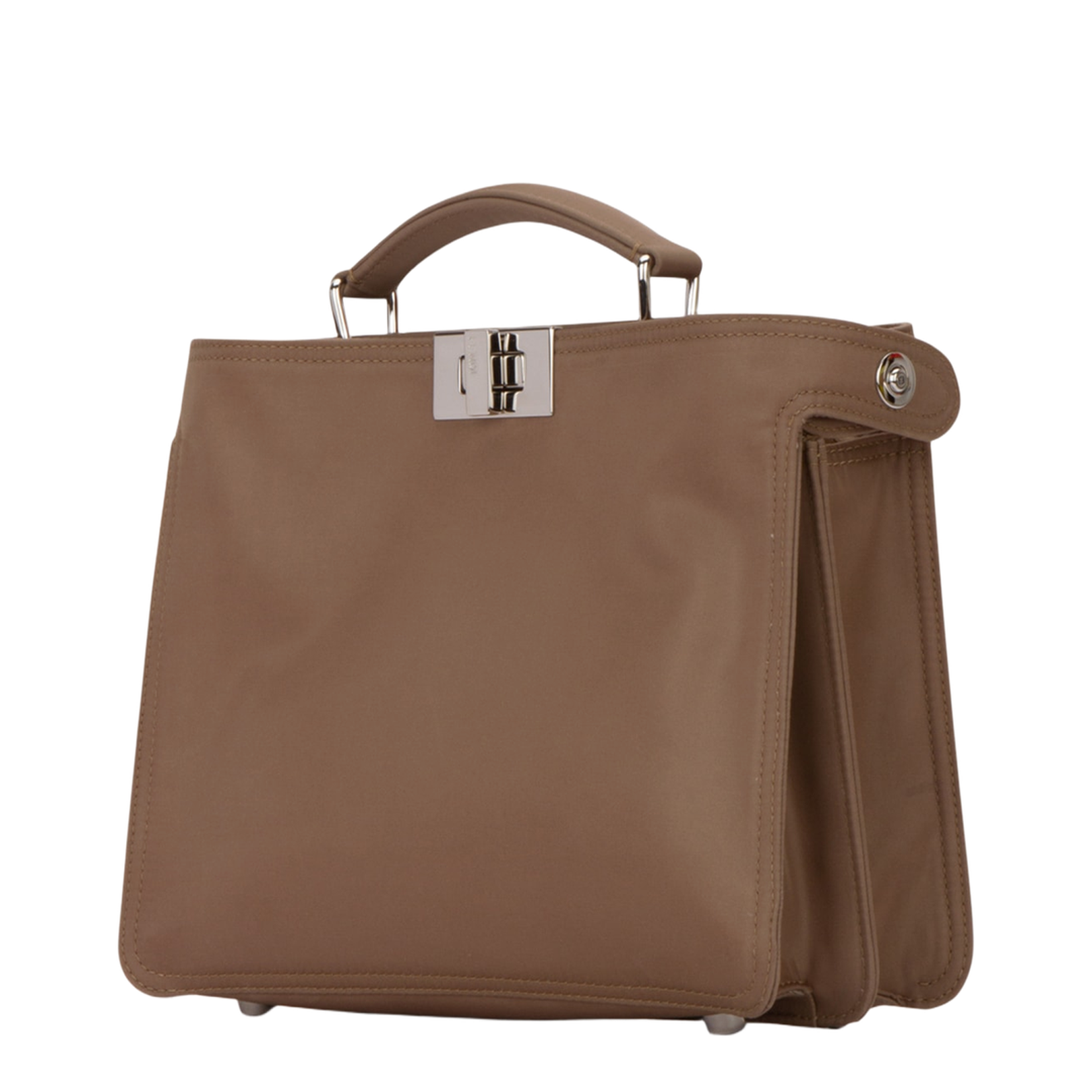 Peekaboo Mini
Brown Nylon Bag - Image 2