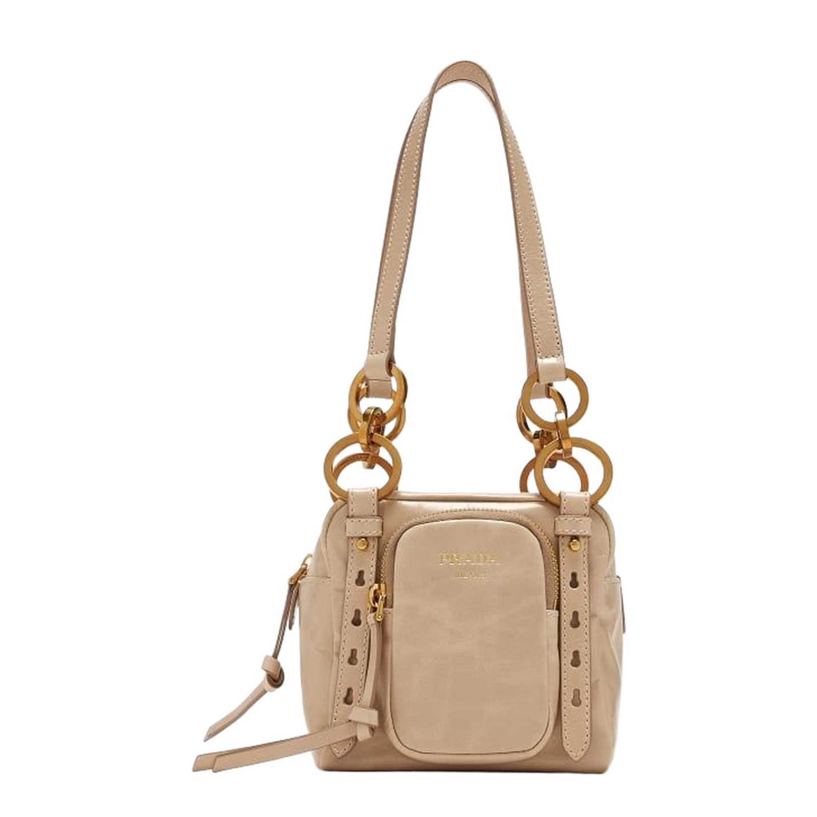 Mini Dangle Handbag Powder Pink - Image 1