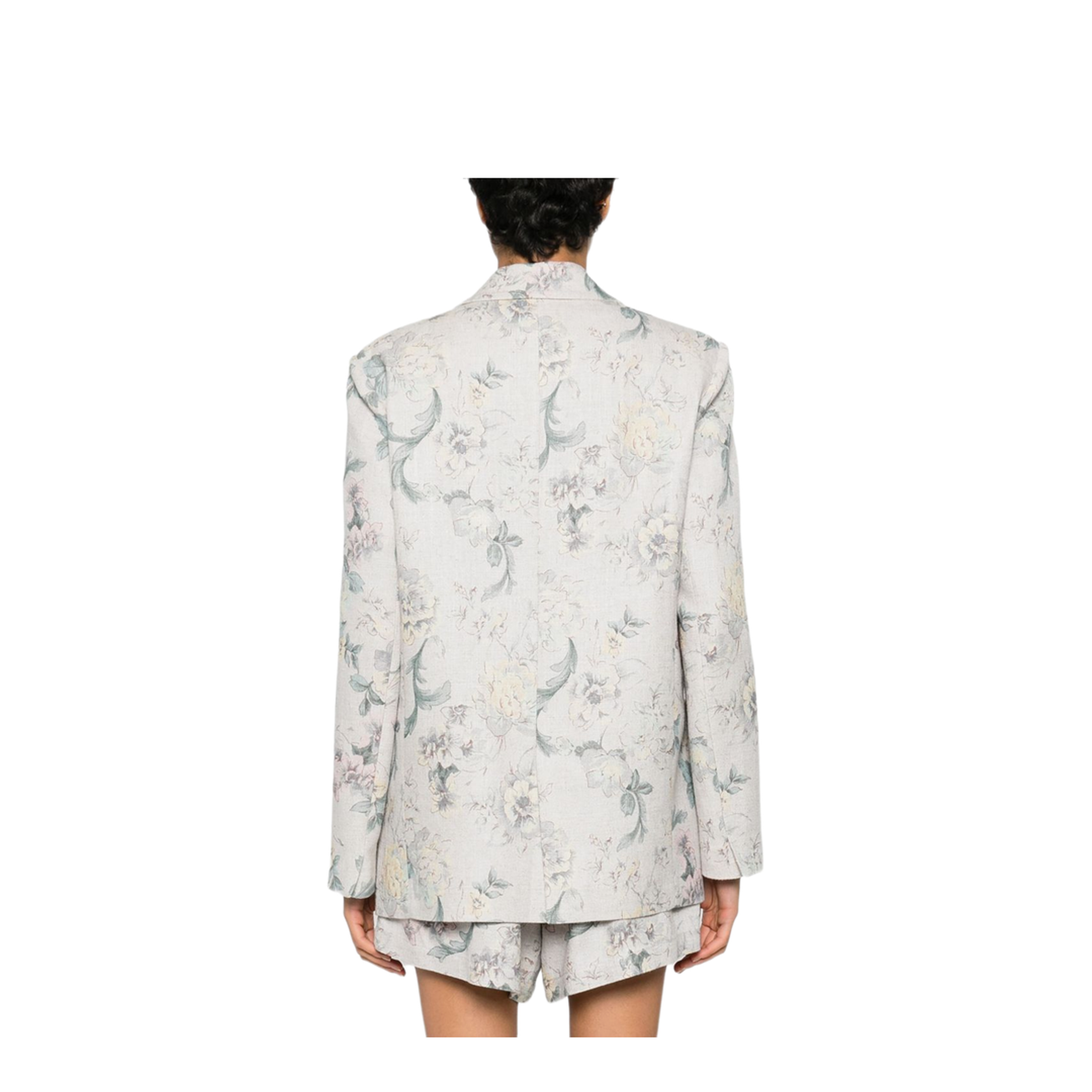 Printed Blazer Jacket - Image 5