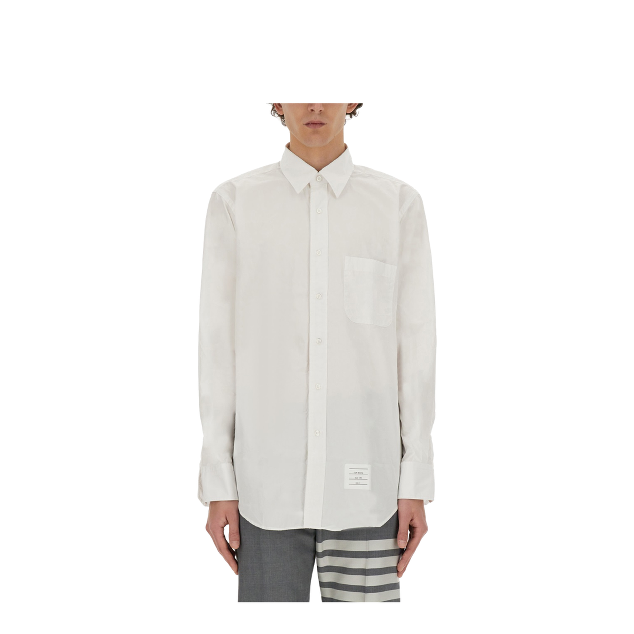 Signature Grosgrain Placket Shirt - Image 1