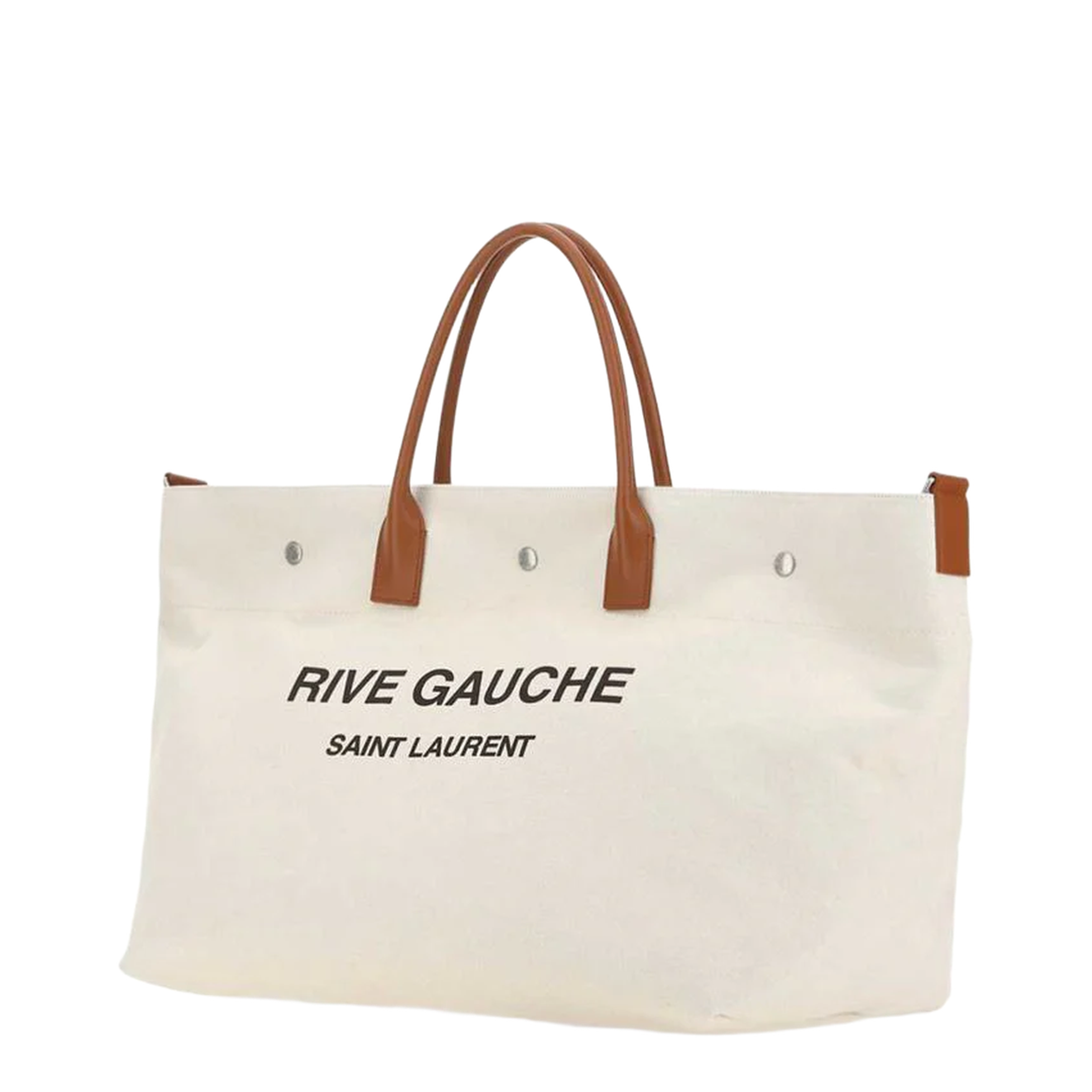 Rive Gauche Tote Bag In Canvas - Image 2