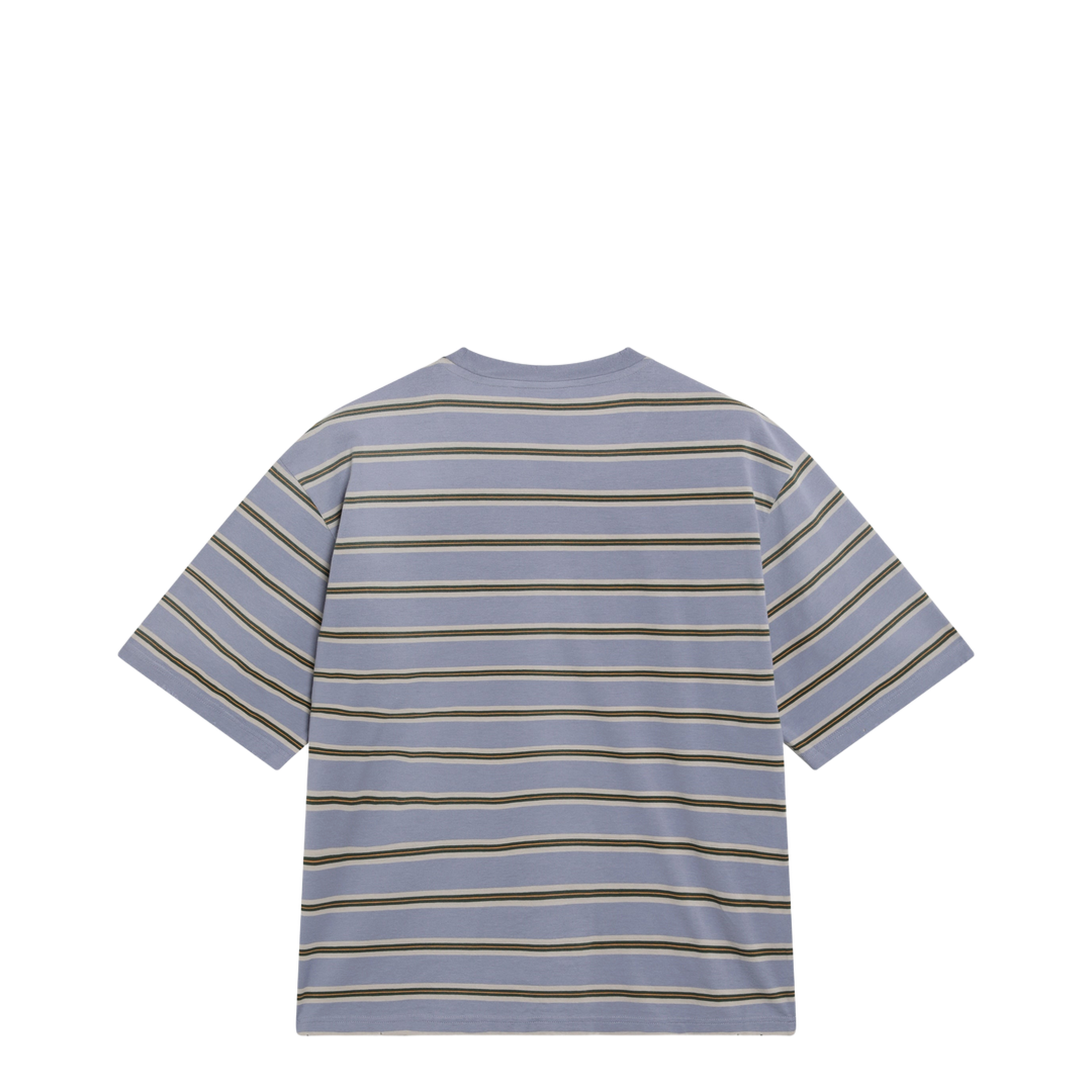 Violet Vintage-Effect Striped T-Shirt - Image 2