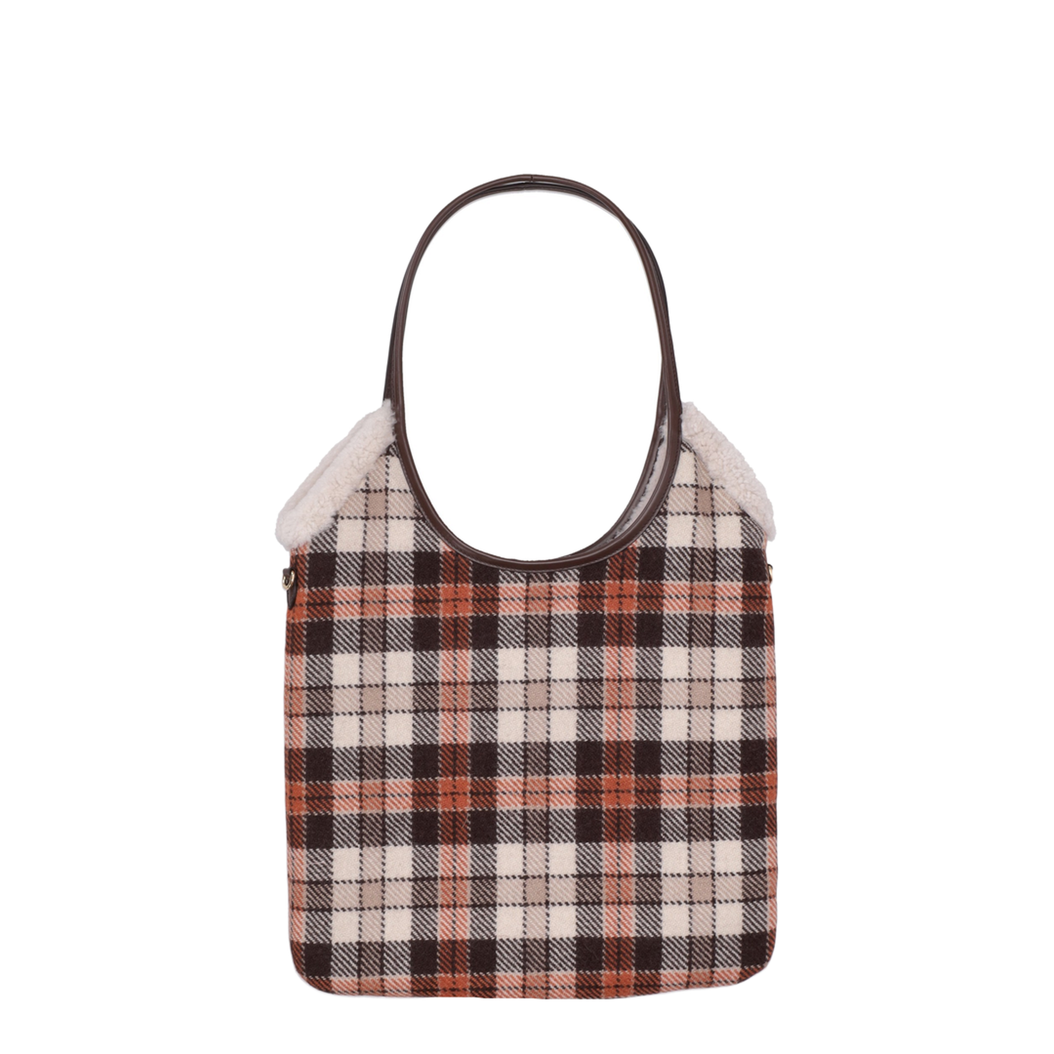 SORELLE Calfskin Handbag - Black - Image 2