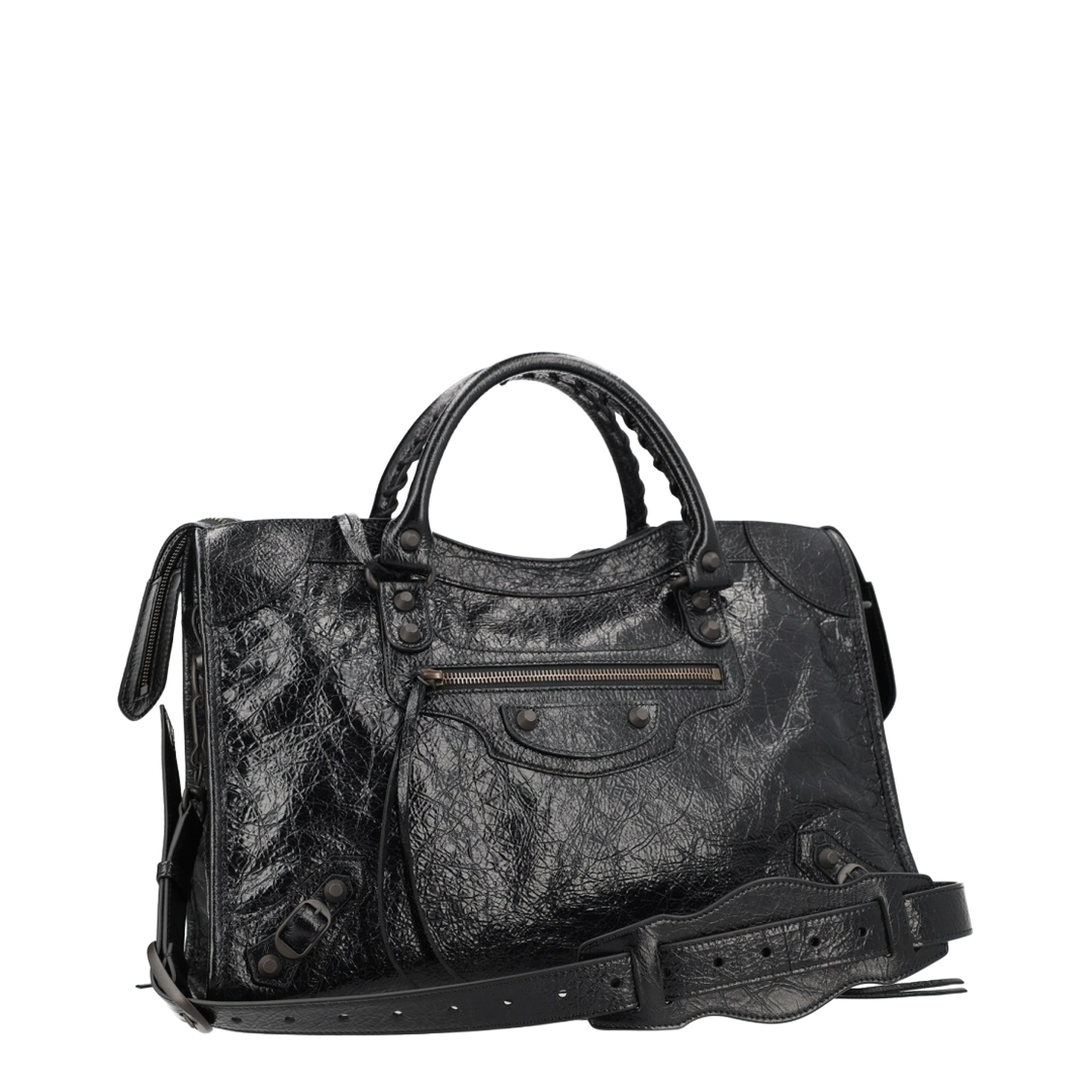 Le City Medium Calfskin Bag - Black - Image 3