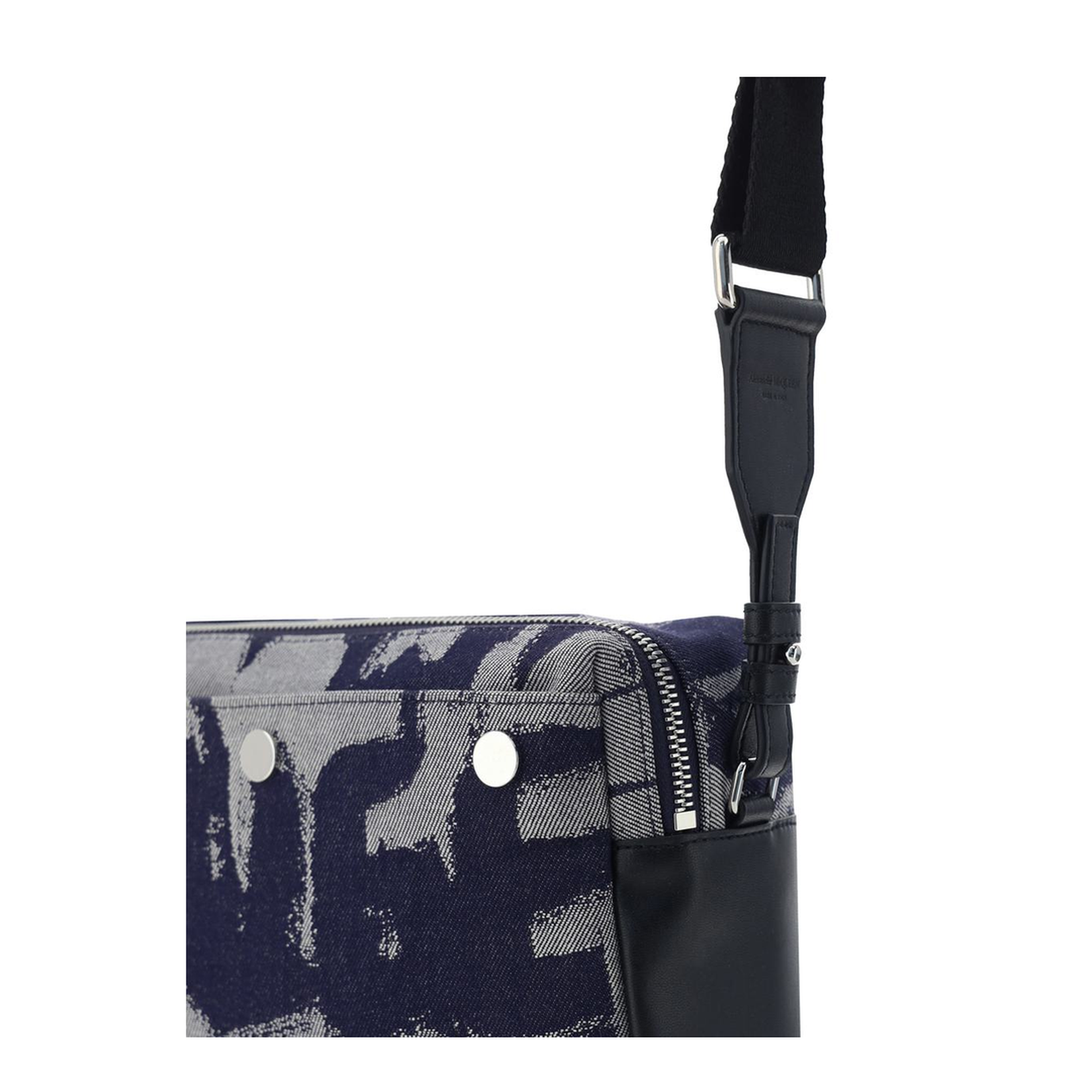 Printed Denim Crossbody Bags - Image 4