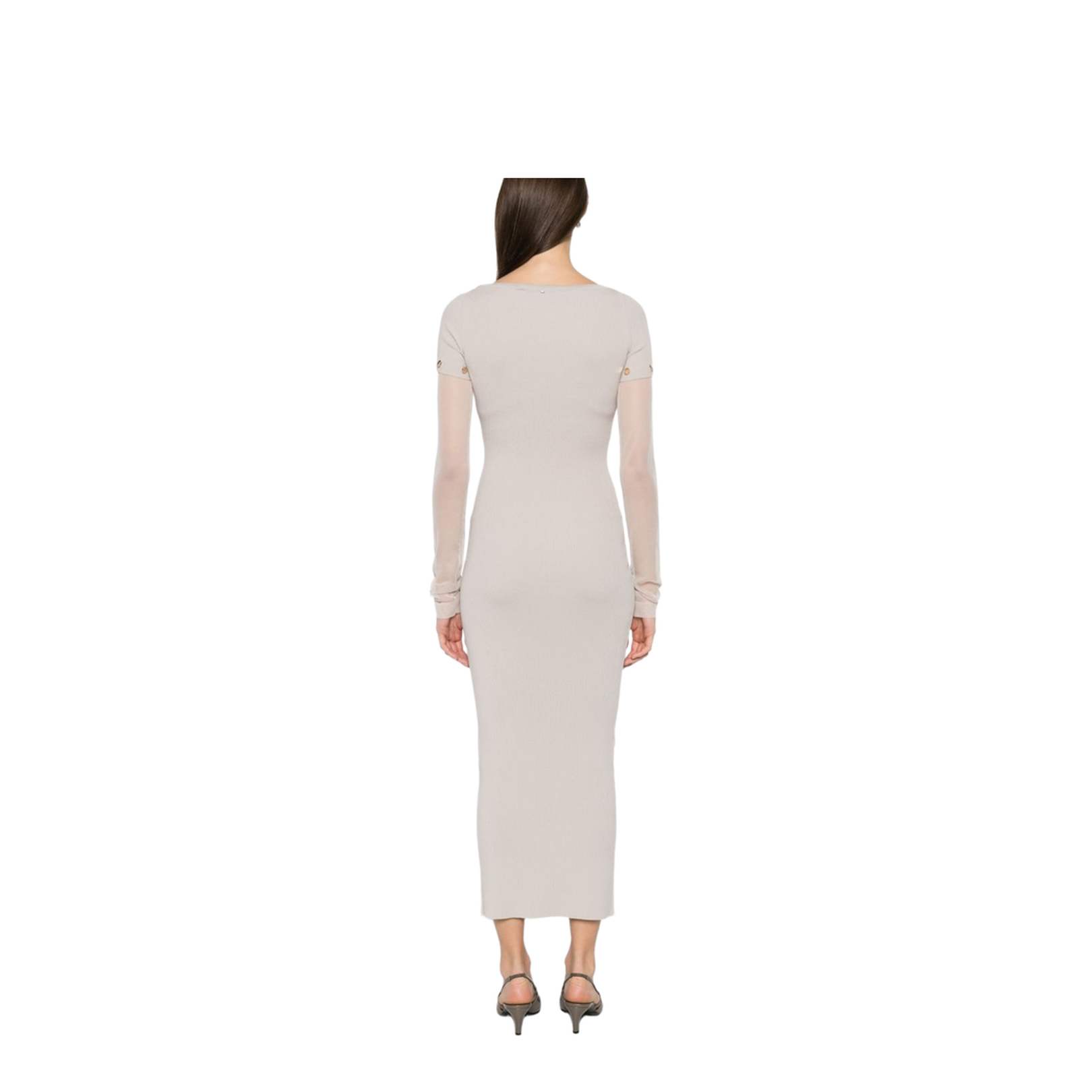 Dove Grey Dress - Image 3
