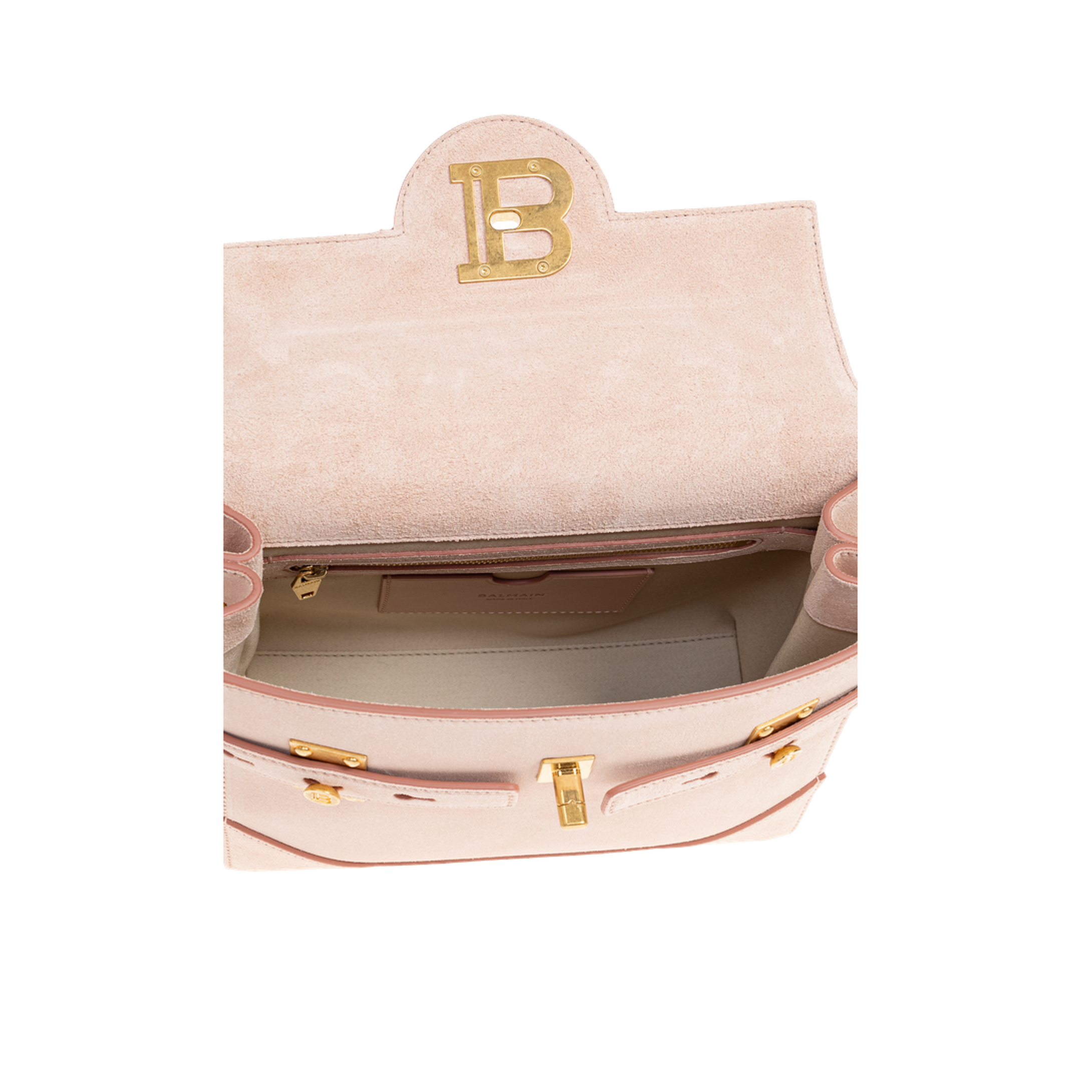 B-Buzz 23 Suede Handbag - Brown - Image 5