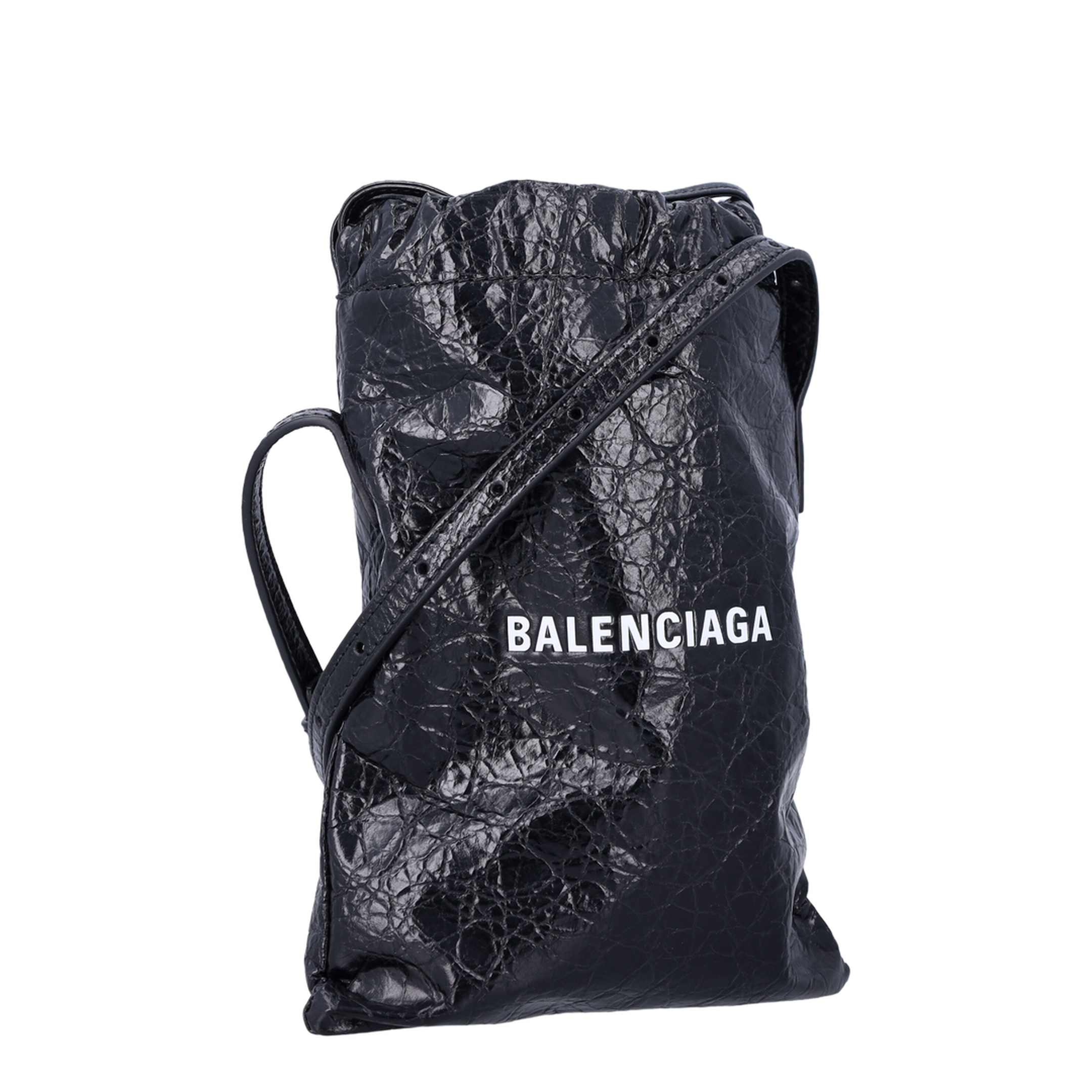 Shopper Phone Holder In Black - Image 3