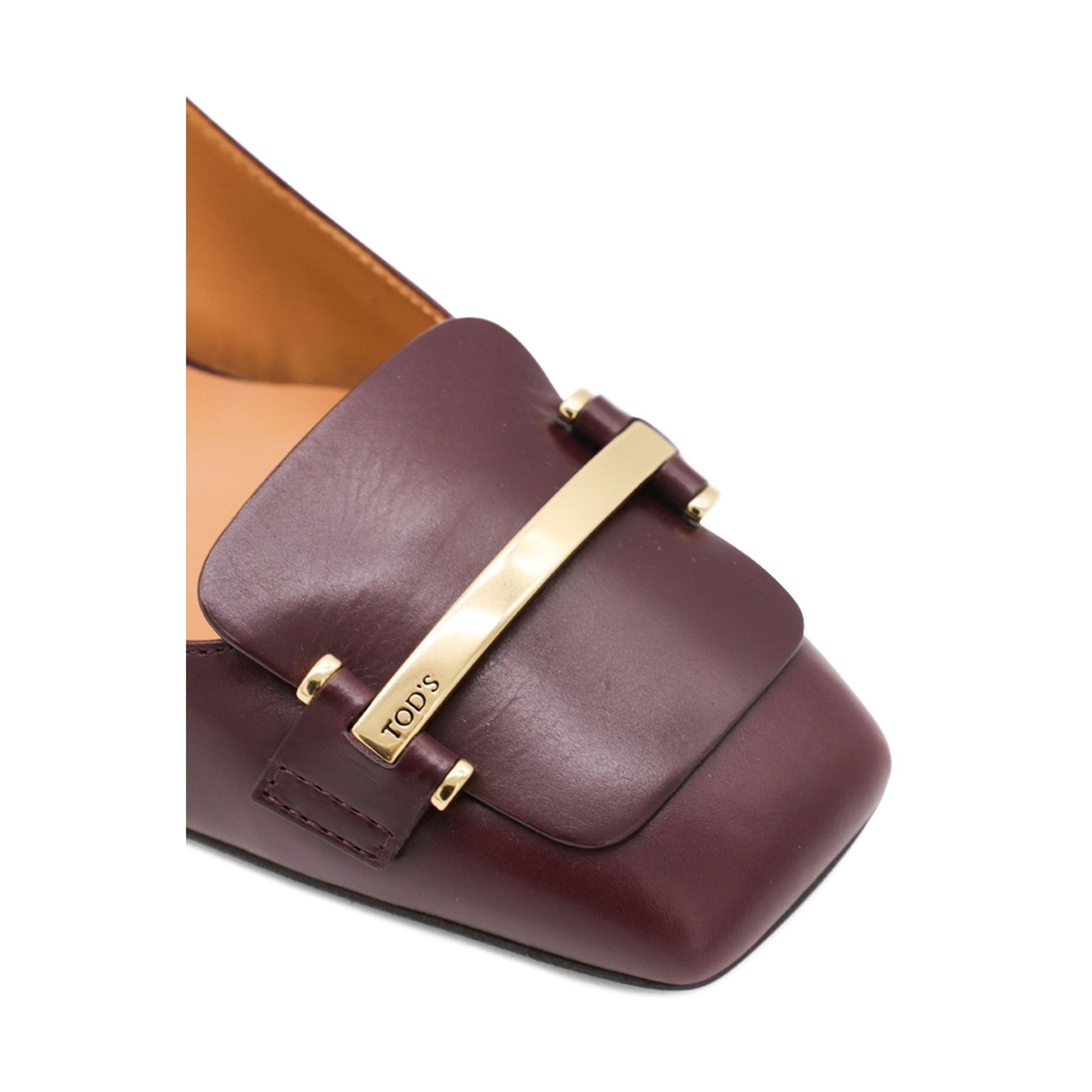 Brown 50Mm Slingback-Bar Pumps - Image 5