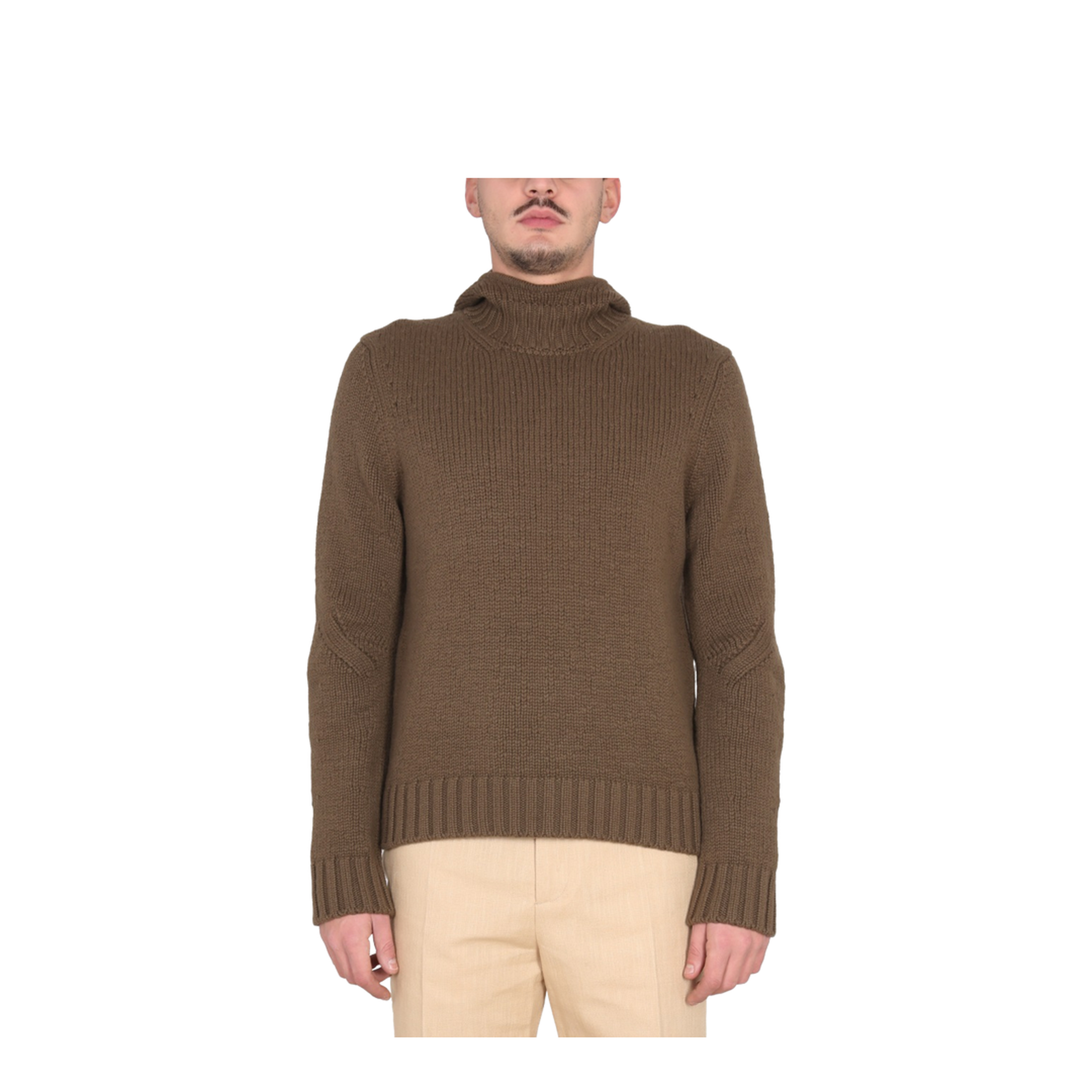Textured Jersey with Hood - Image 1
